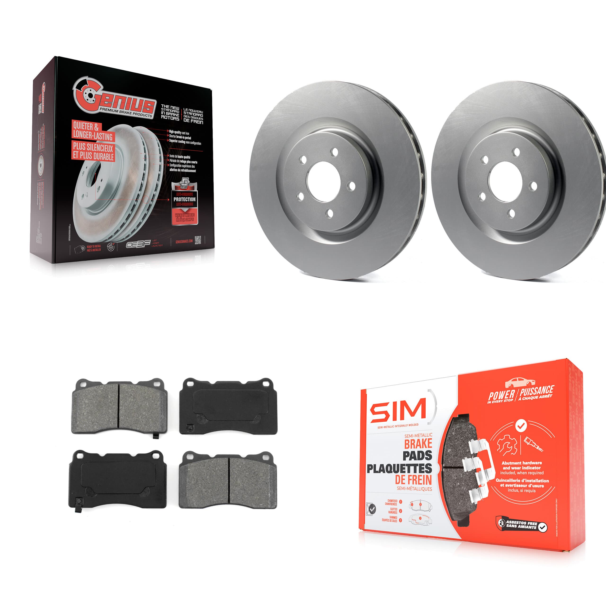Transit Auto - KGS-100103 - Front Disc Brake Kits image 1
