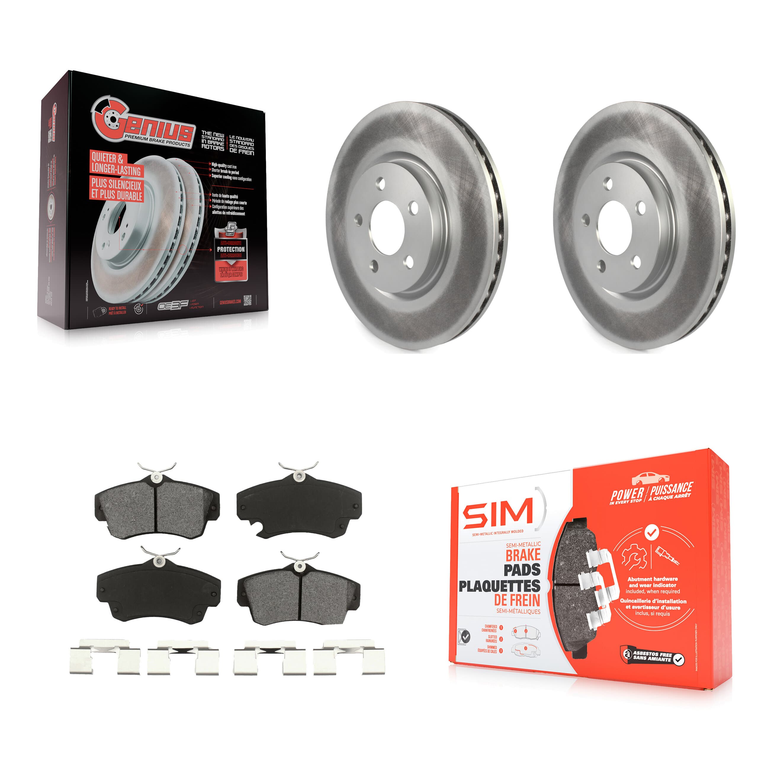 Transit Auto - KGS-100139 - Front Disc Brake Kits image 1