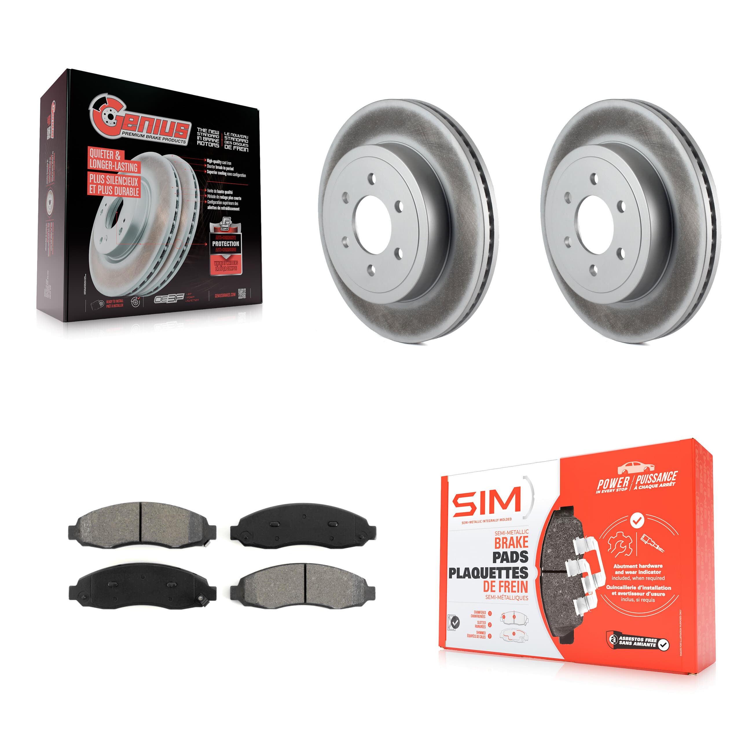 Transit Auto - KGS-100148 - Front Disc Brake Kits image 1