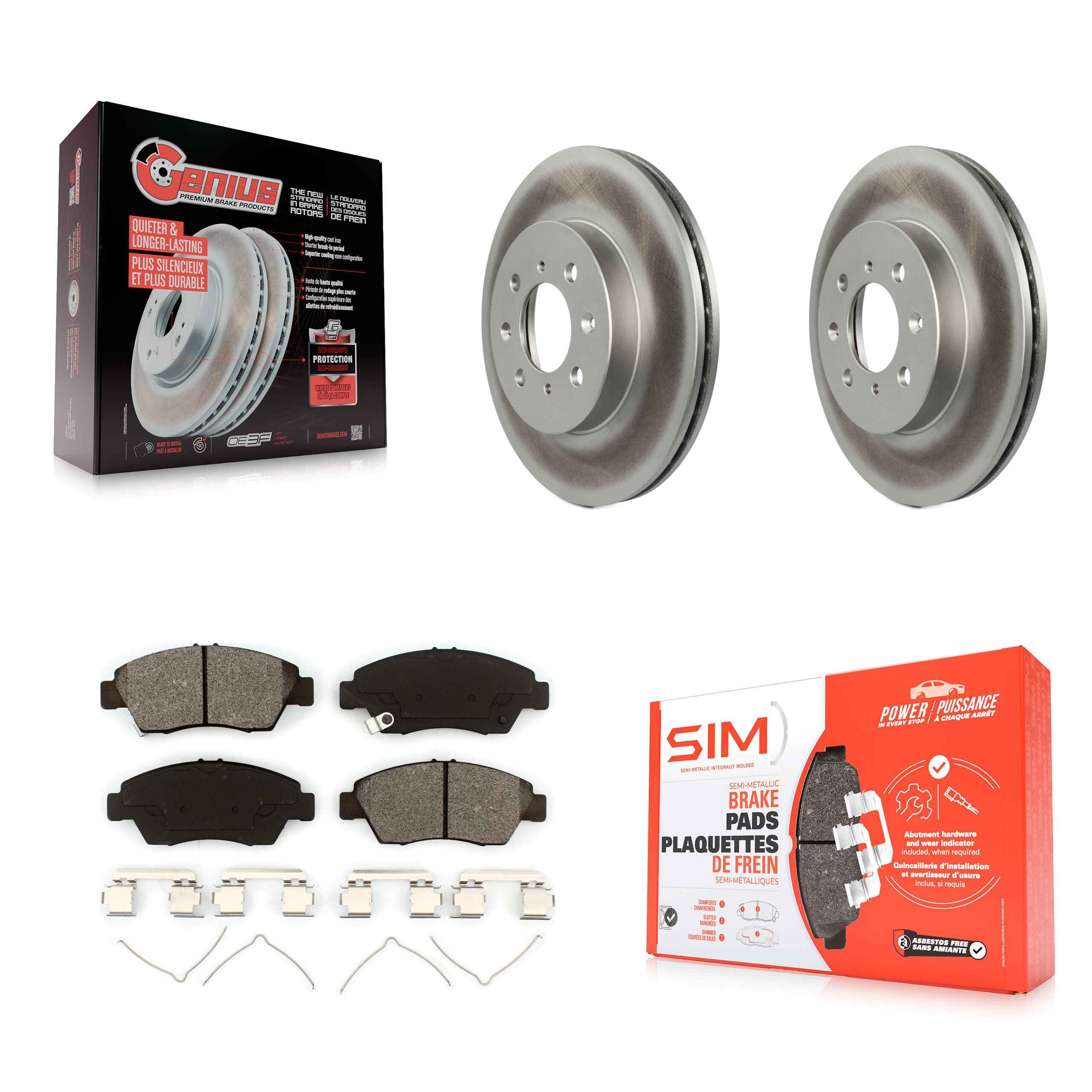 Transit Auto - KGS-100179 - Front Disc Brake Kits image 1