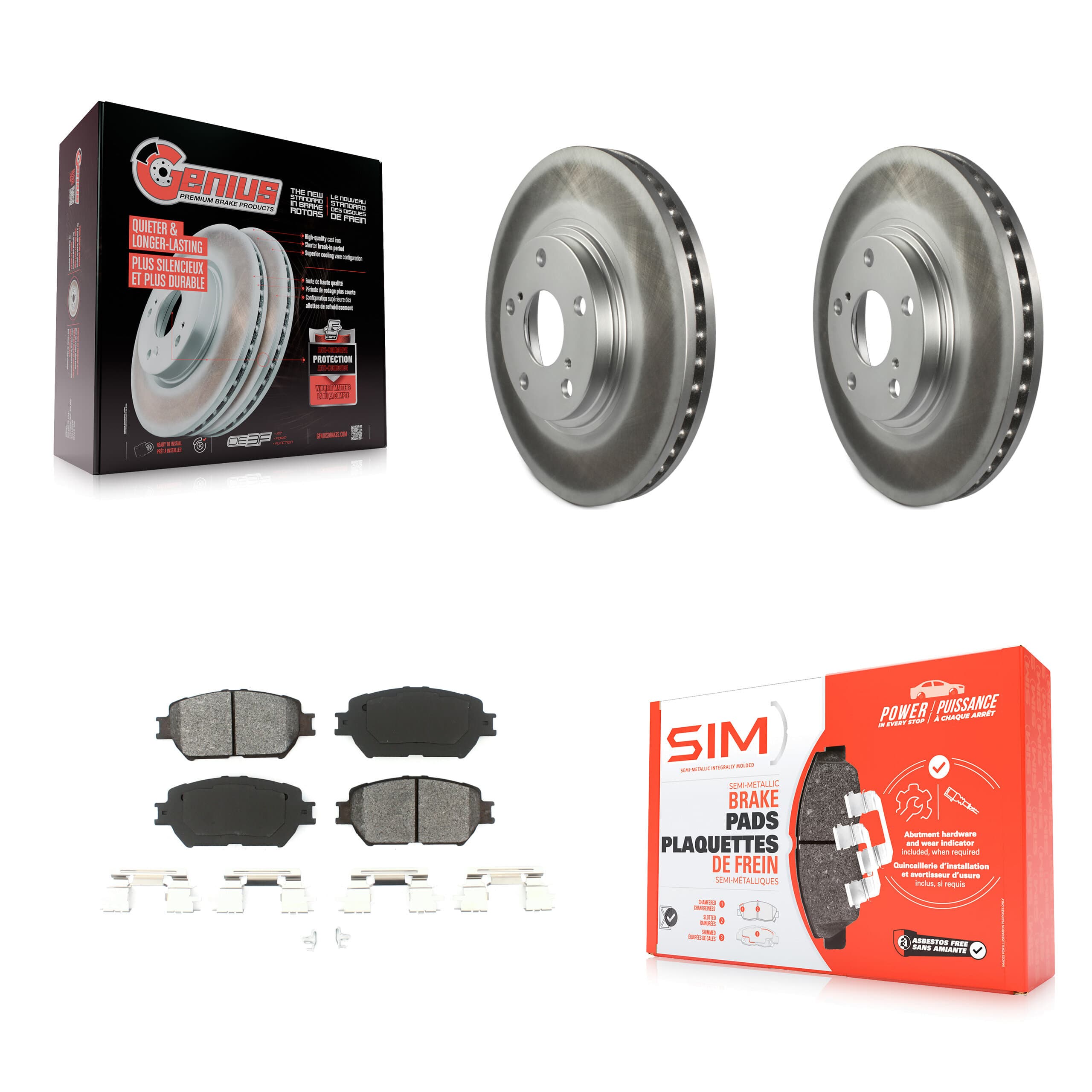 Transit Auto - KGS-100229 - Front Disc Brake Kits image 1