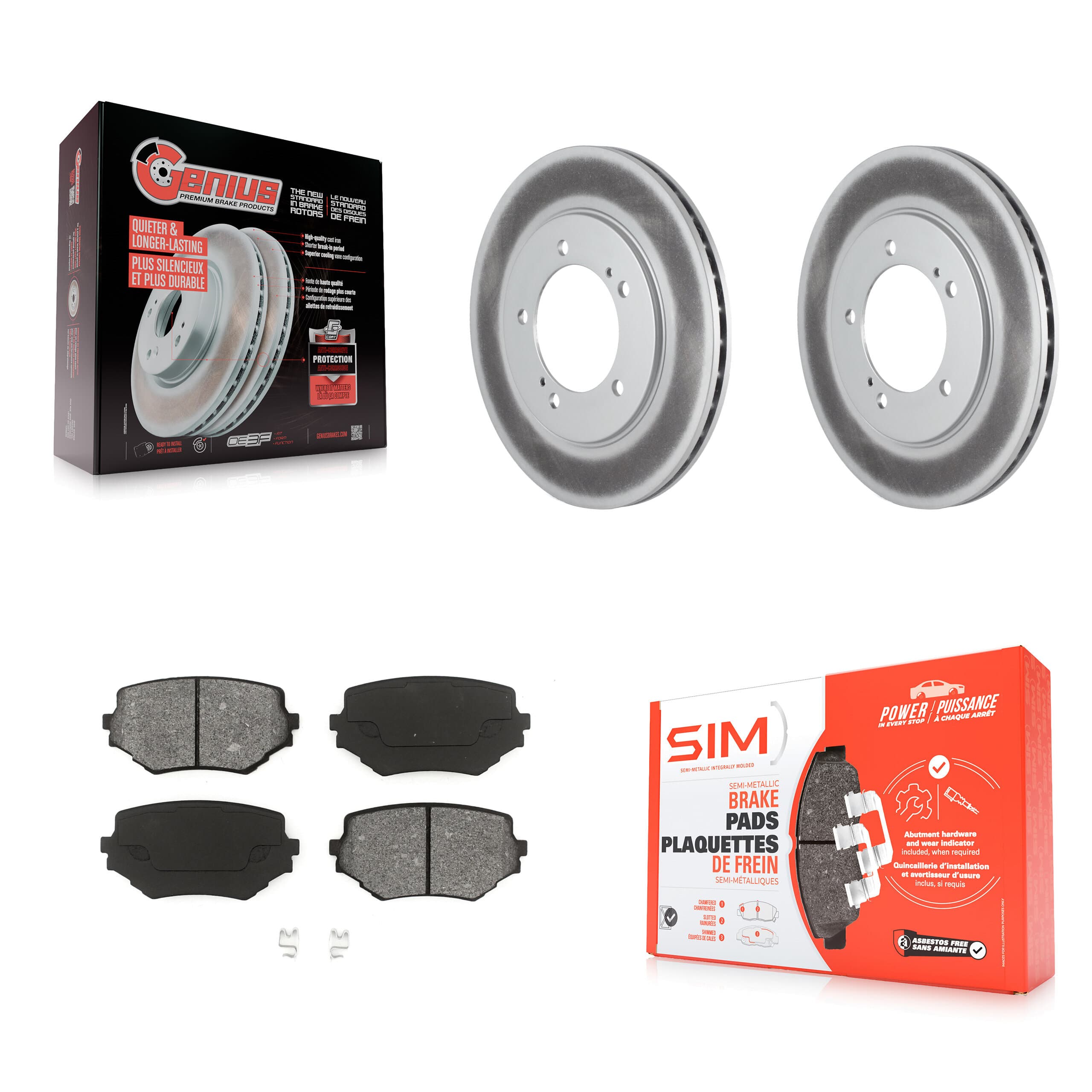 Transit Auto - KGS-100231 - Front Disc Brake Kits image 1