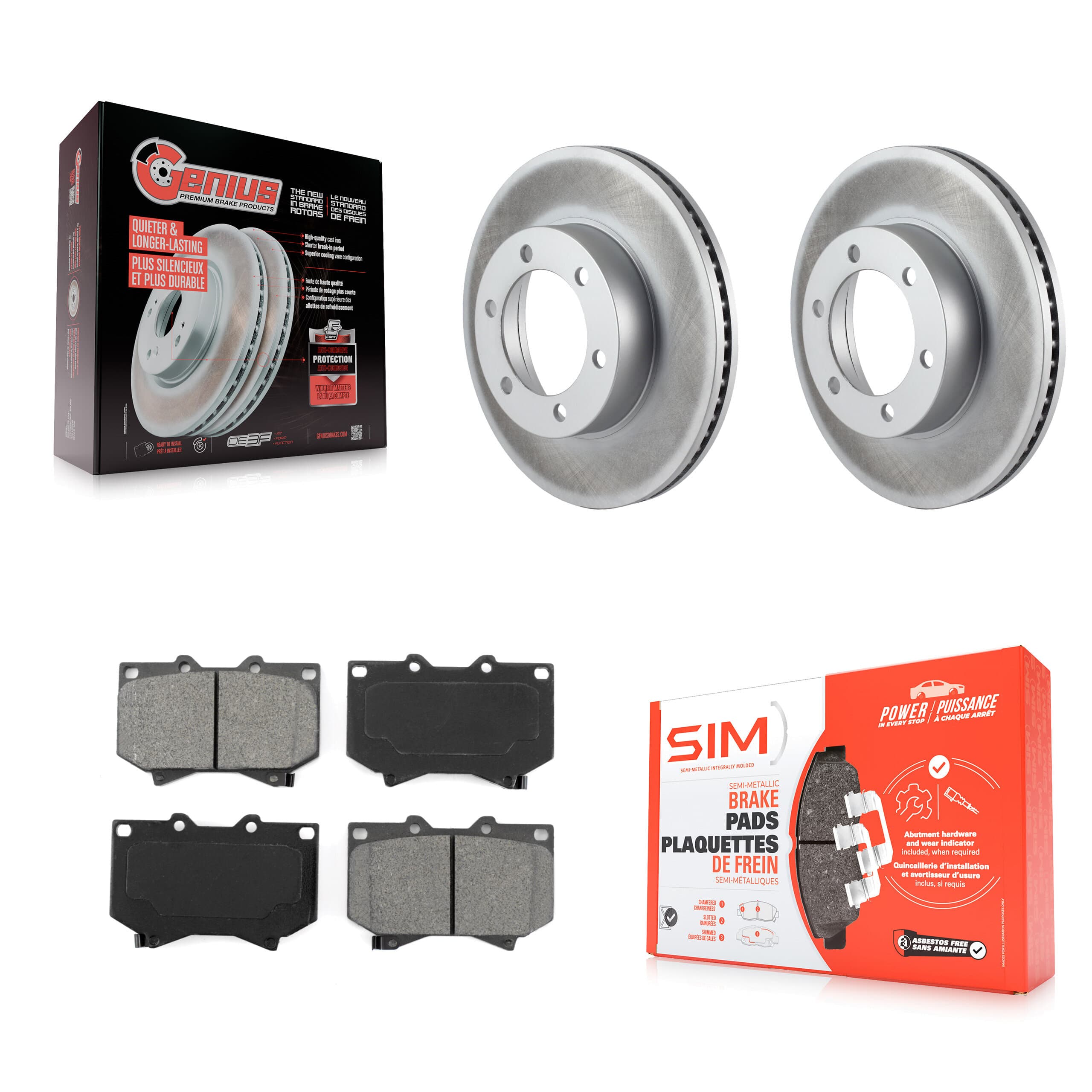 Transit Auto - KGS-100232 - Front Disc Brake Kits image 1