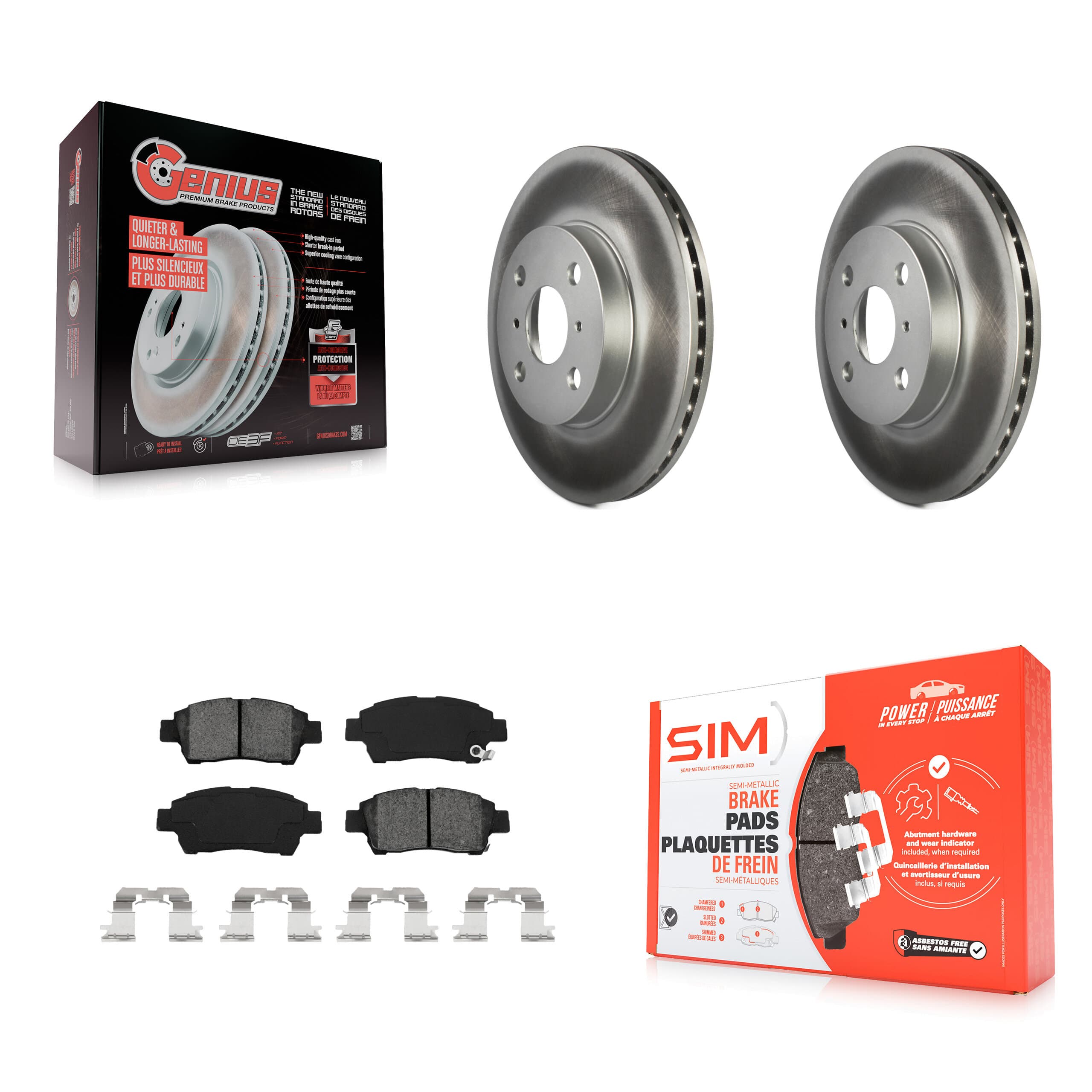 Transit Auto - KGS-100237 - Front Disc Brake Kits image 1