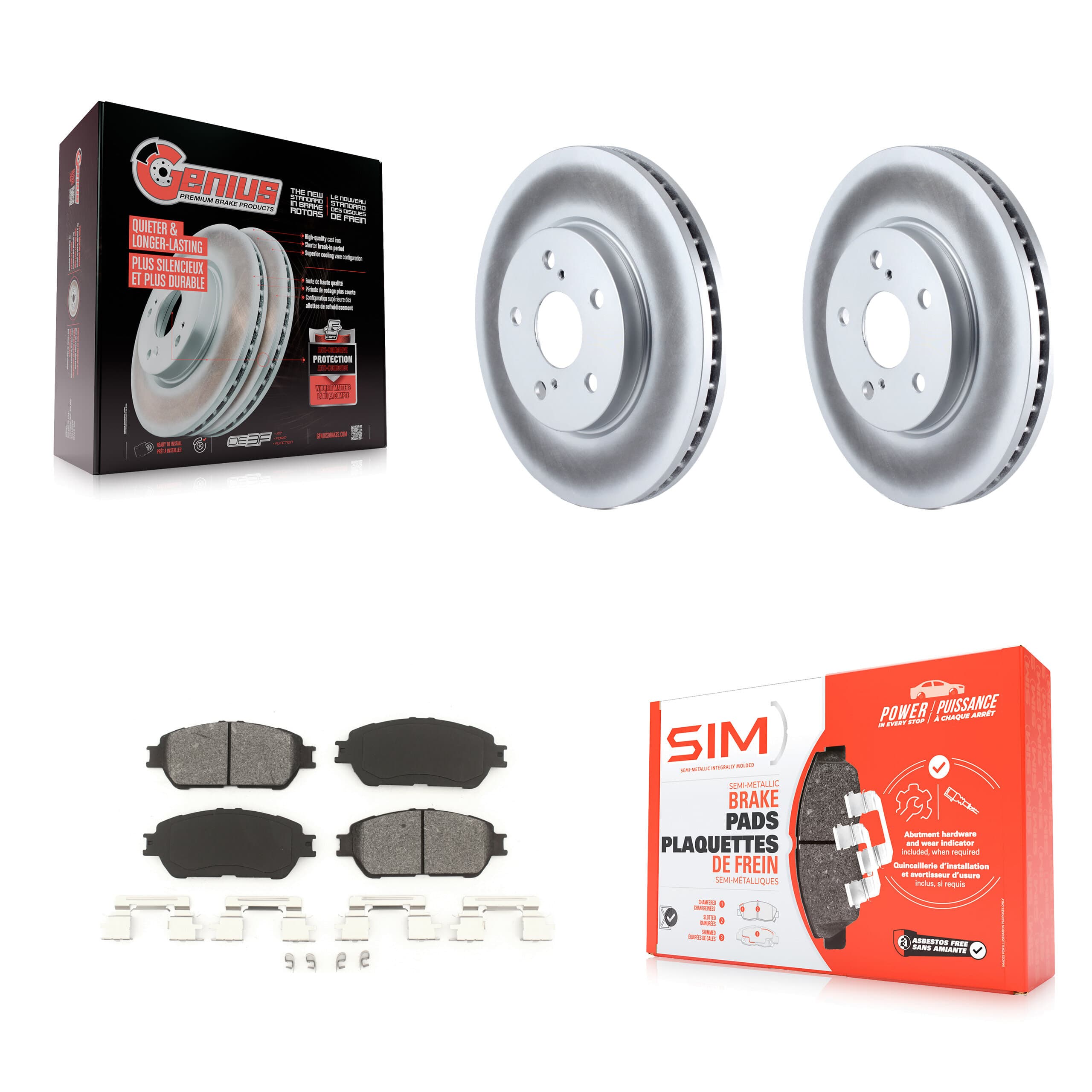 Transit Auto - KGS-100260 - Front Disc Brake Kits image 1