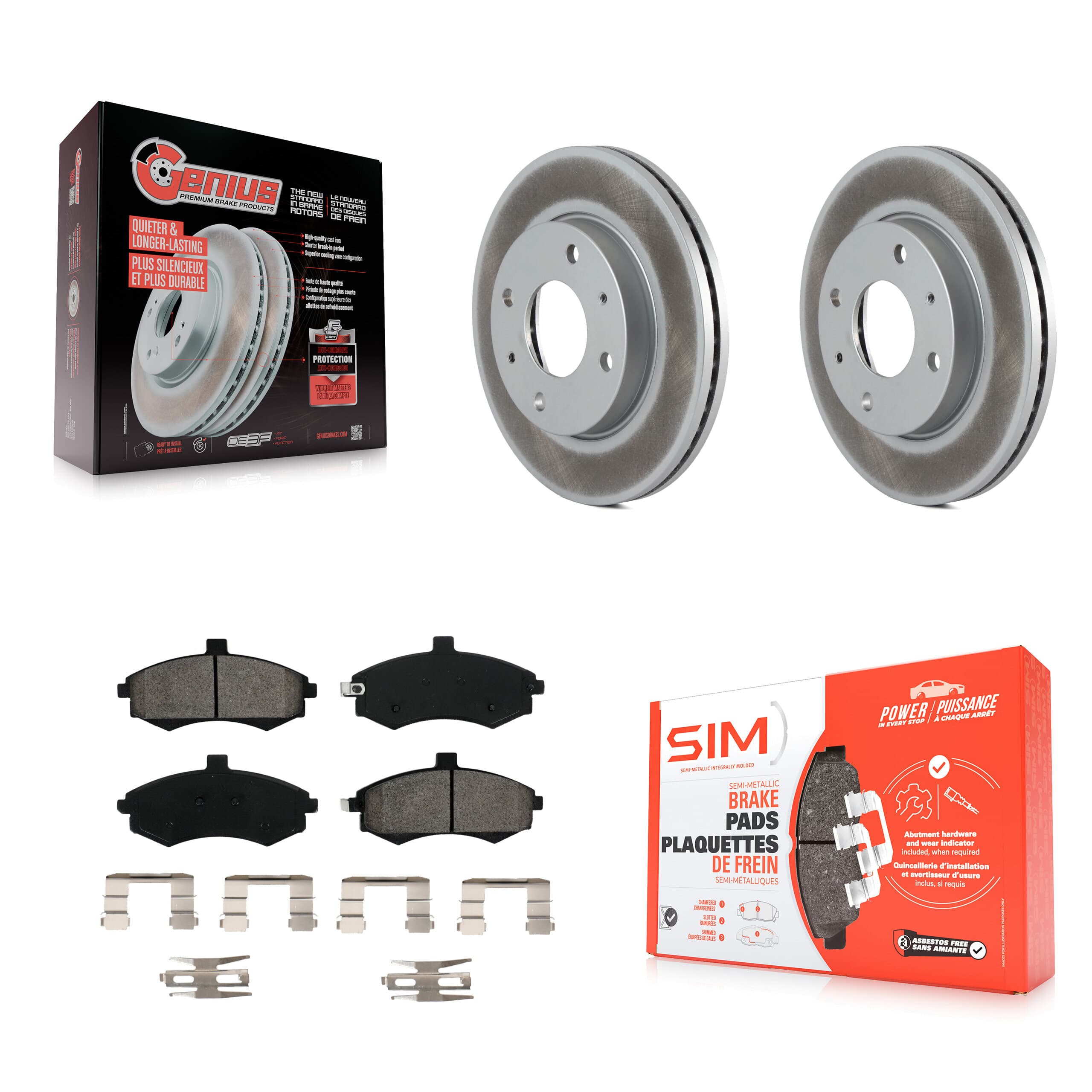 Transit Auto - KGS-100274 - Front Disc Brake Kits image 1