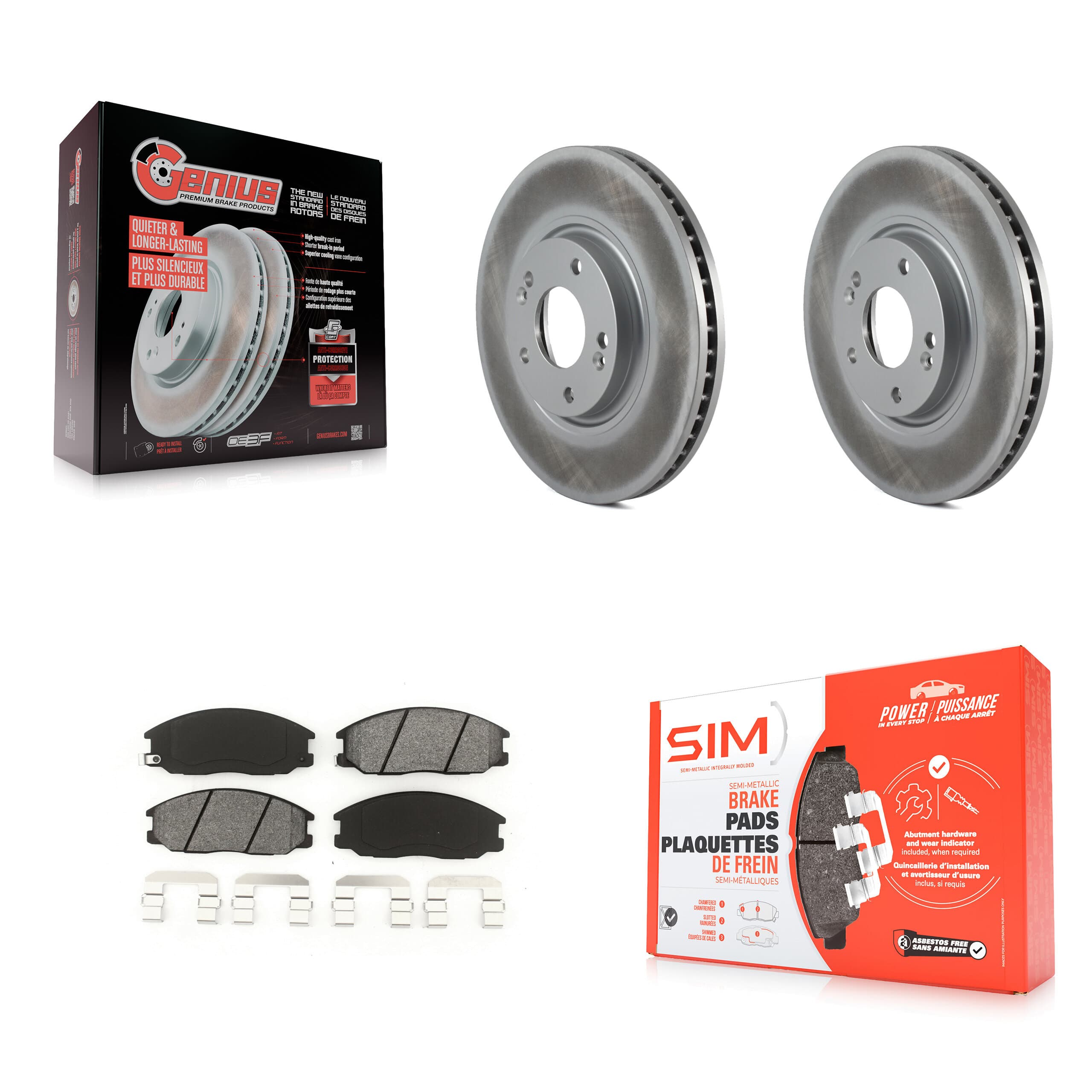 Transit Auto - KGS-100297 - Front Disc Brake Kits image 1