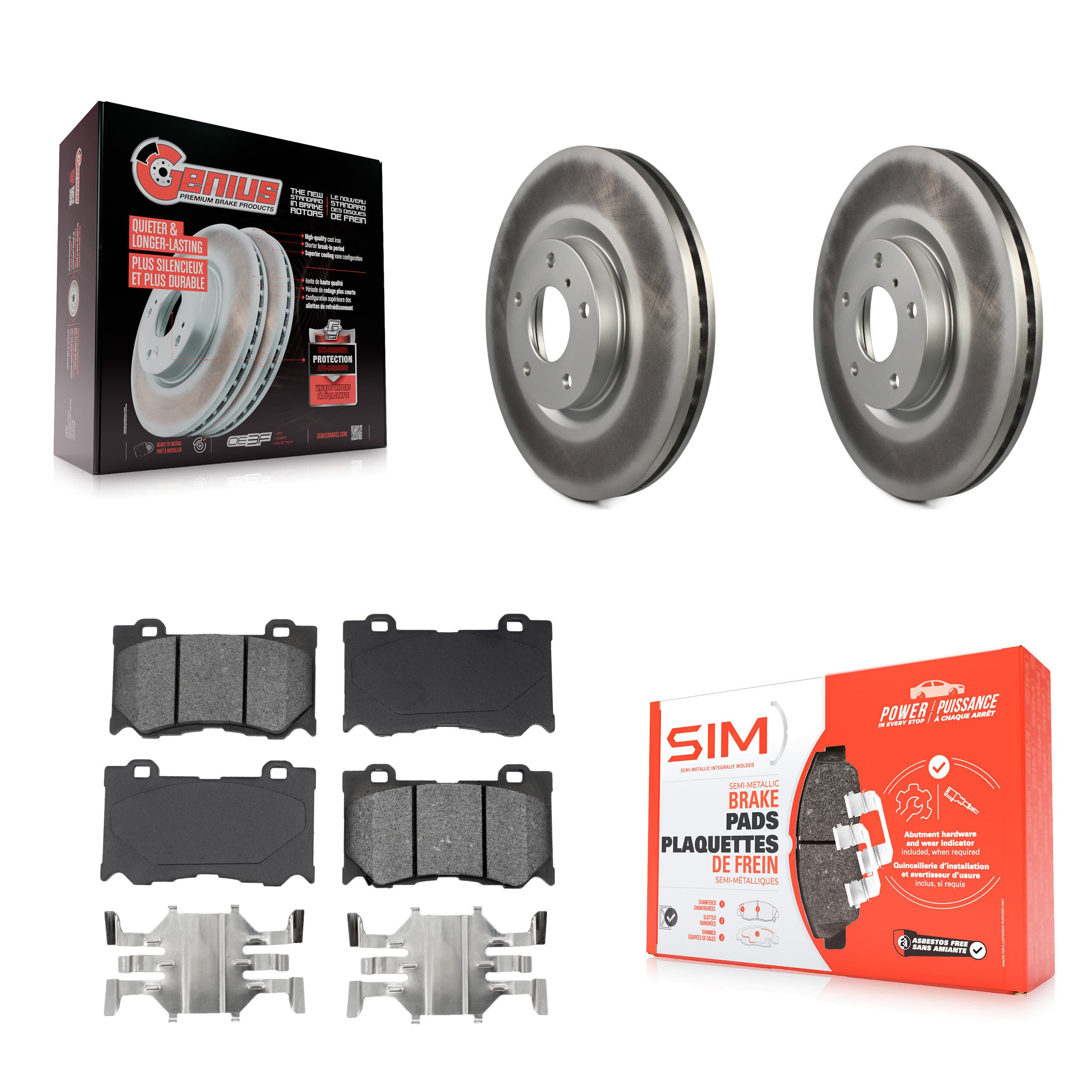 Transit Auto - KGS-100303 - Front Disc Brake Kits image 1