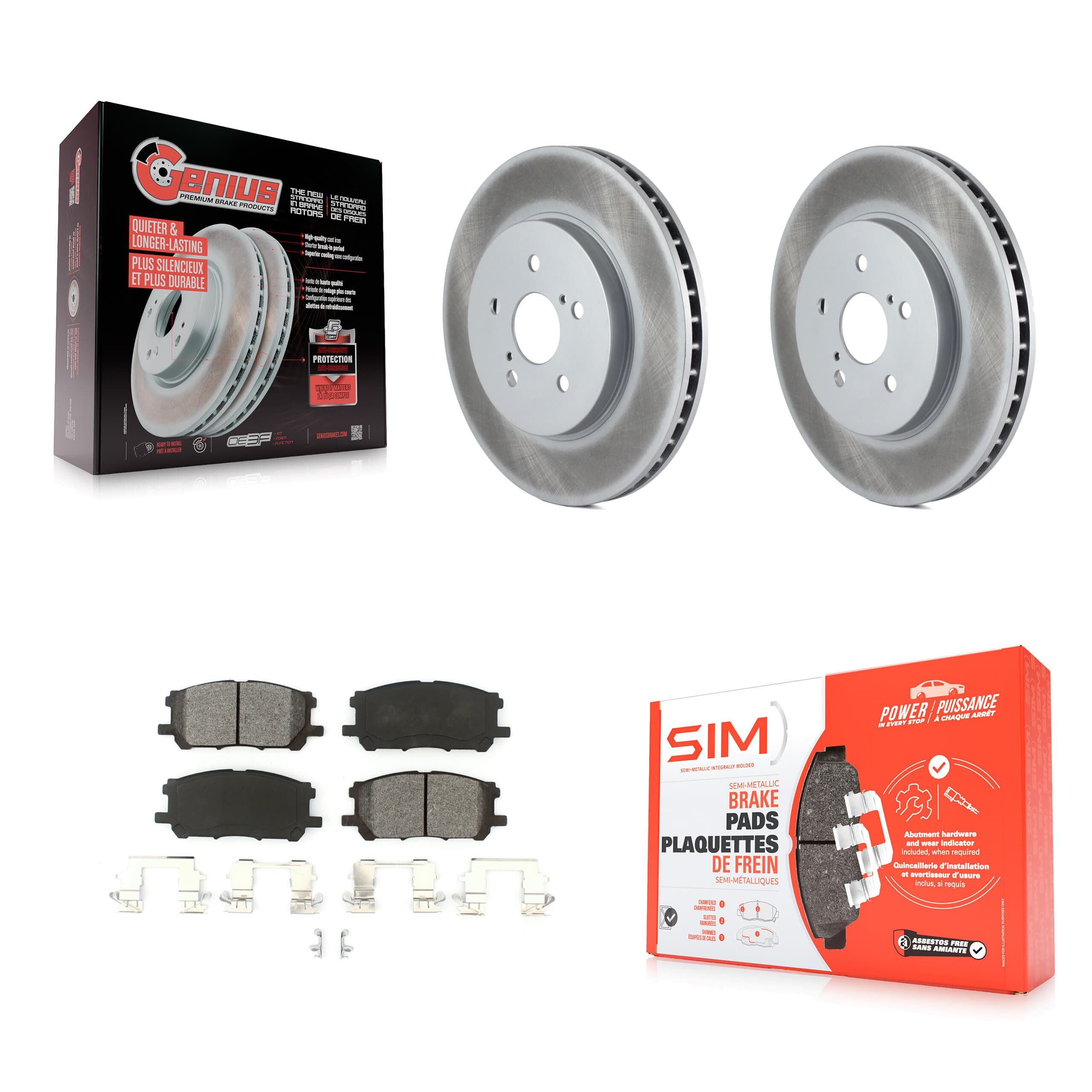 Transit Auto - KGS-100316 - Front Disc Brake Kits image 1
