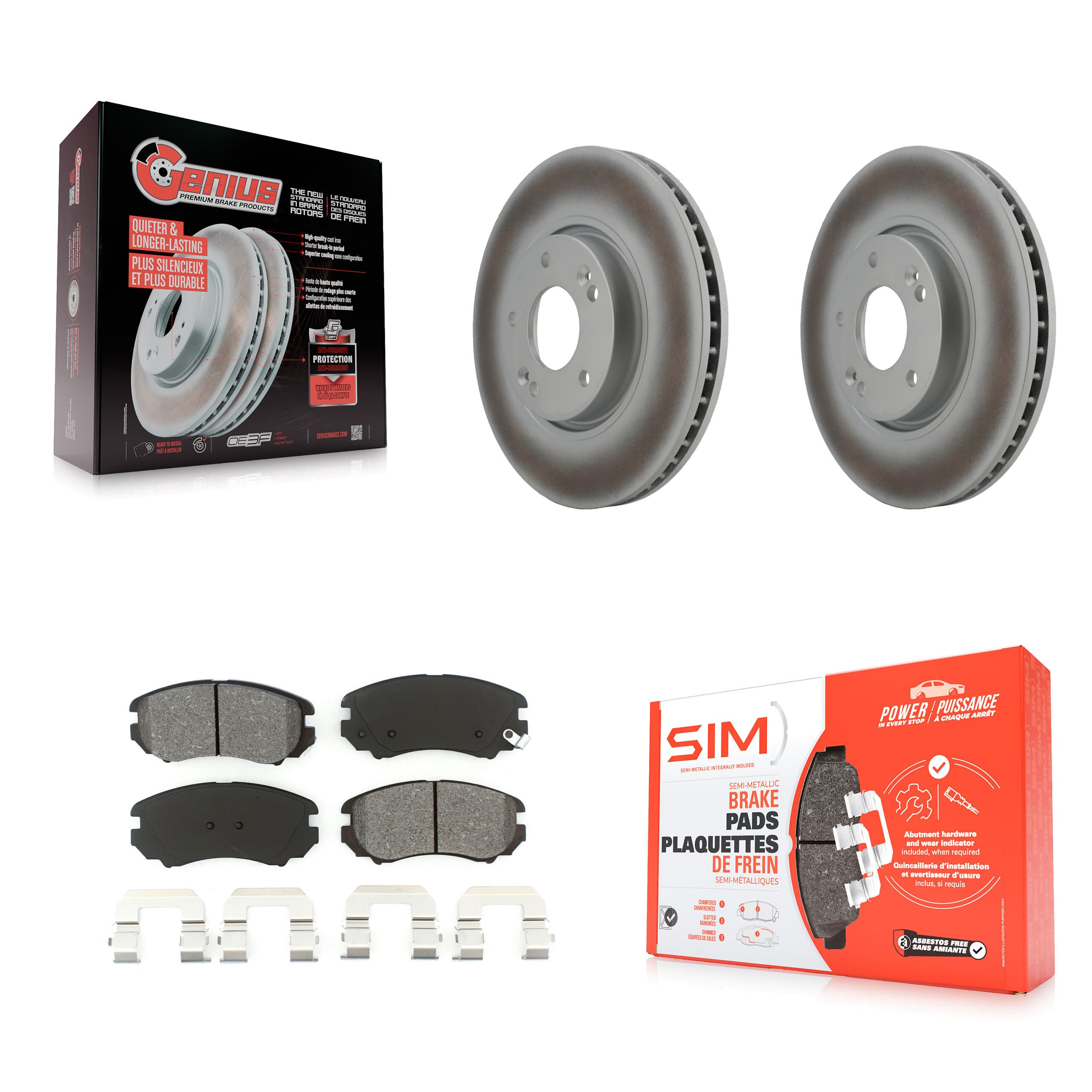 Transit Auto - KGS-100352 - Front Disc Brake Kits image 1