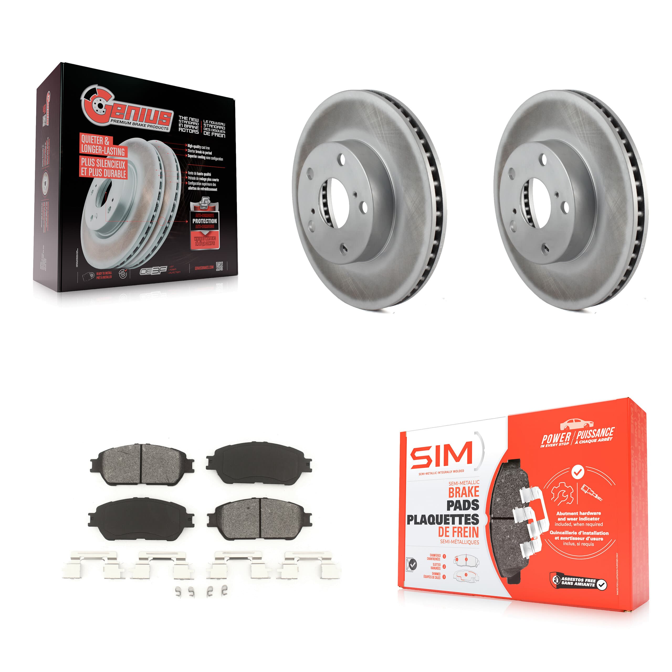 Transit Auto - KGS-100353 - Front Disc Brake Kits image 1