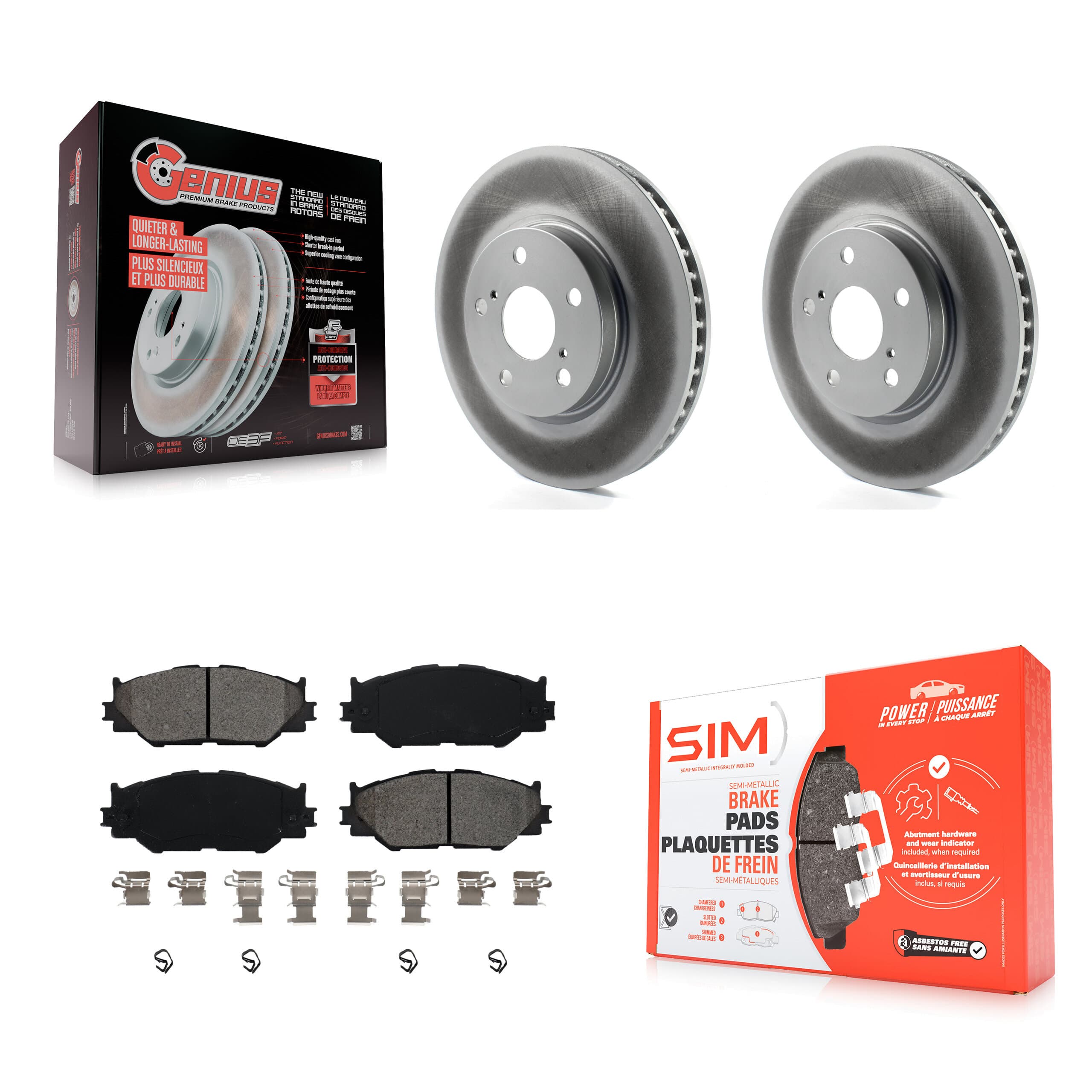 Transit Auto - KGS-100363 - Front Disc Brake Kits image 1