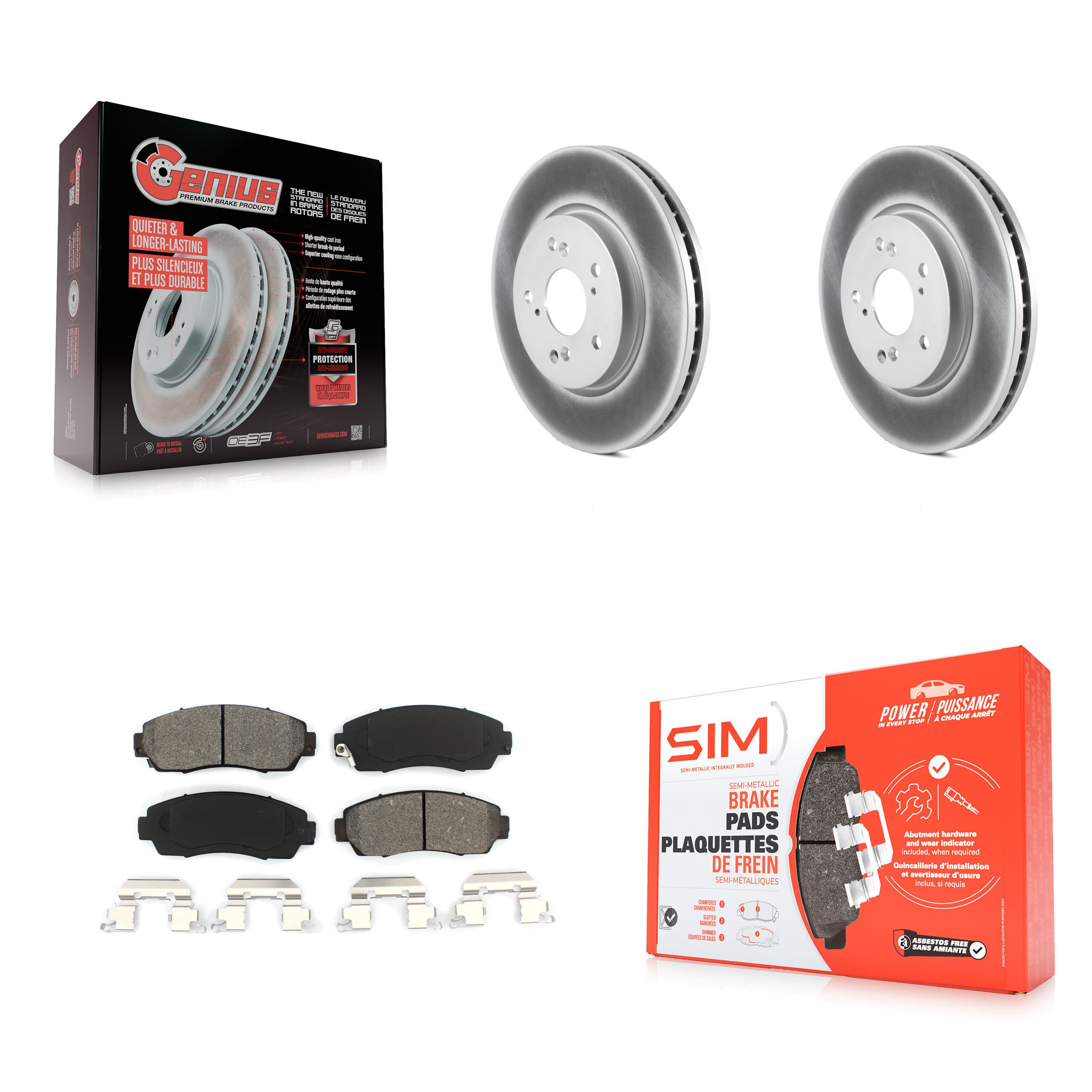 Transit Auto - KGS-100366 - Front Disc Brake Kits image 1