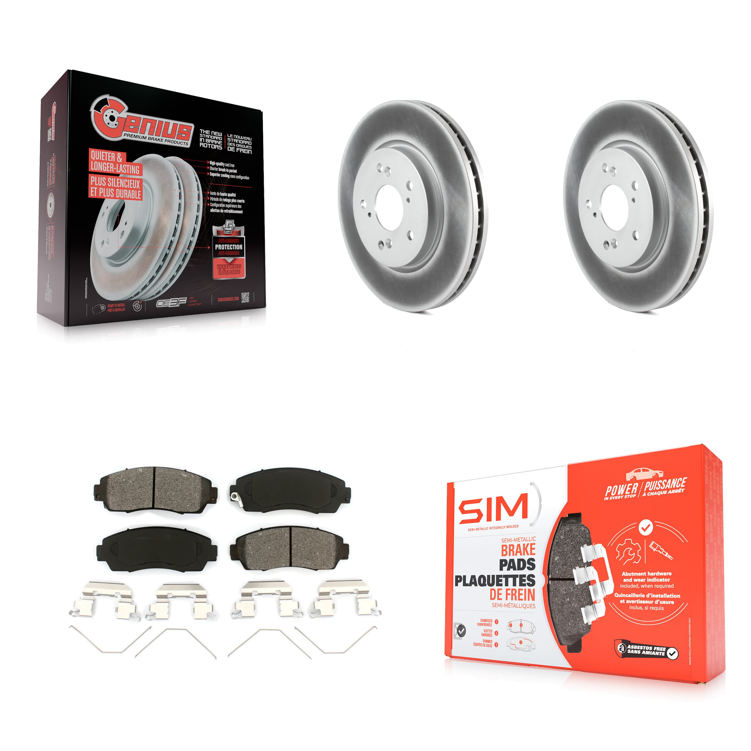 Transit Auto - KGS-100367 - Front Disc Brake Kits image 1