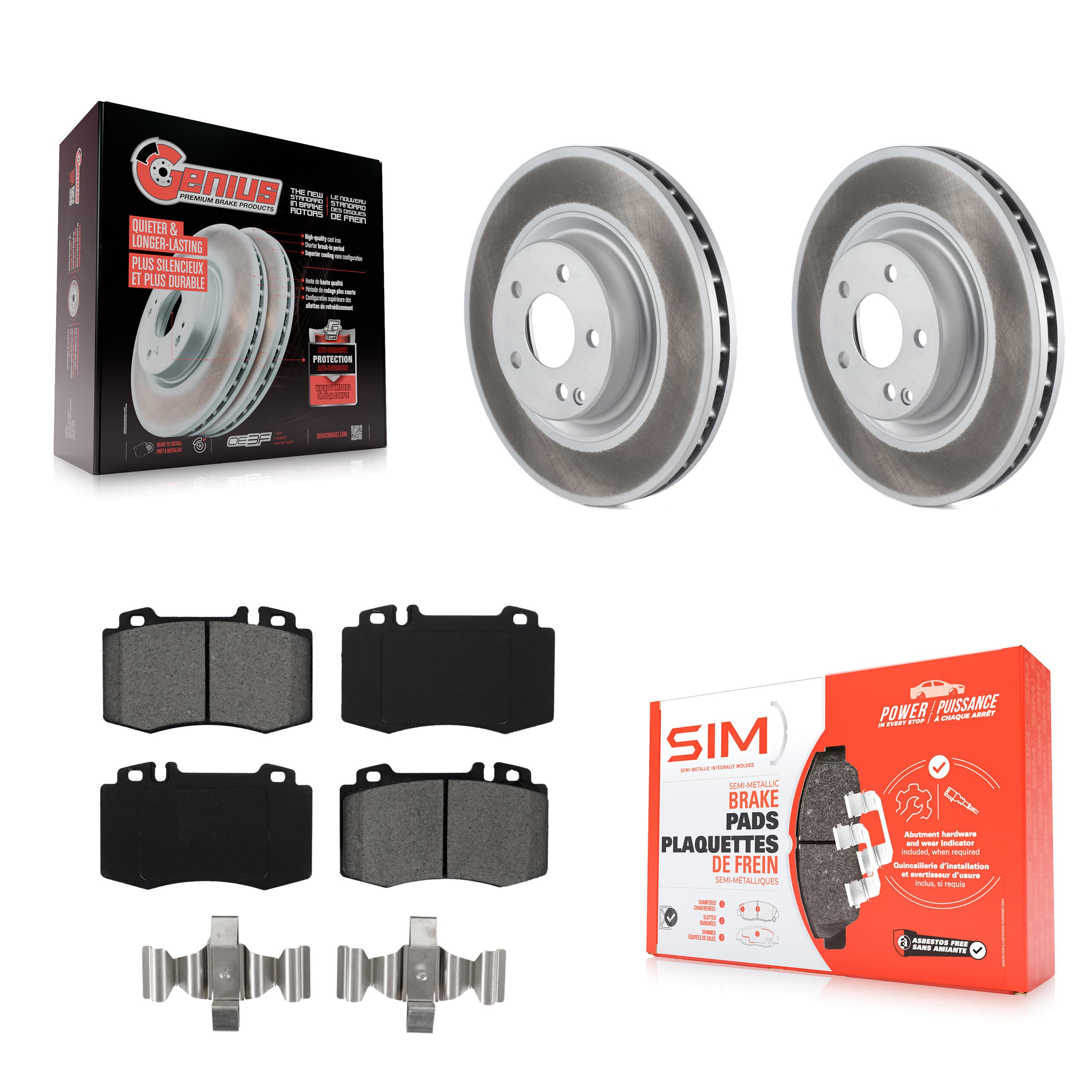 Transit Auto - KGS-100374 - Front Disc Brake Kits image 1