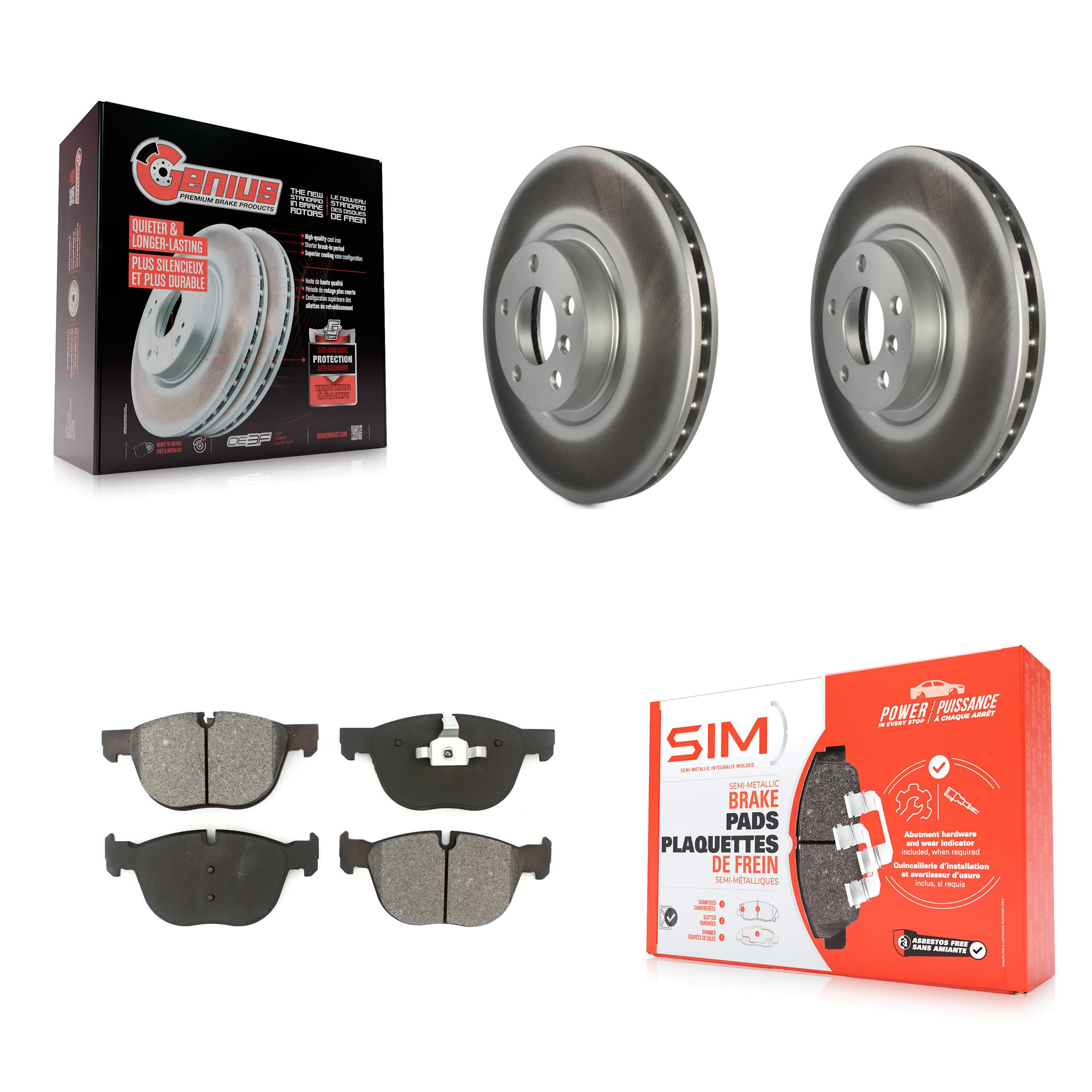 Transit Auto - KGS-100388 - Front Disc Brake Kits image 1