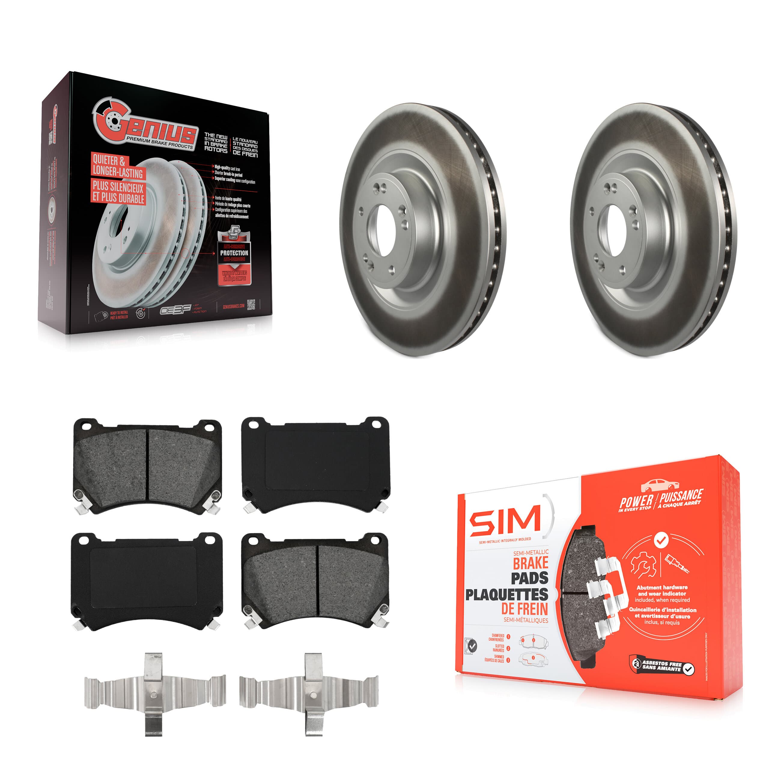 Transit Auto - KGS-100449 - Front Disc Brake Kits image 1