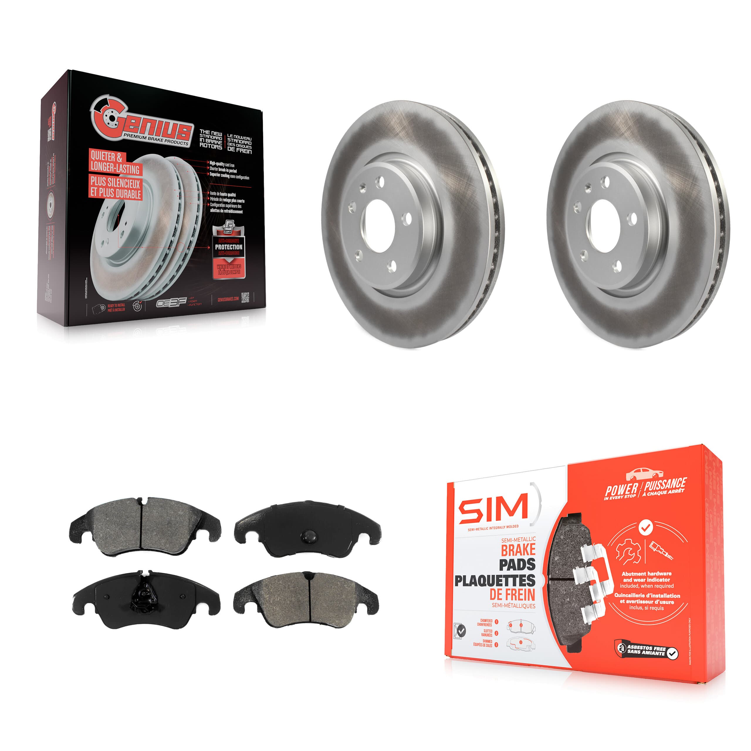 Transit Auto - KGS-100461 - Front Disc Brake Kits image 1
