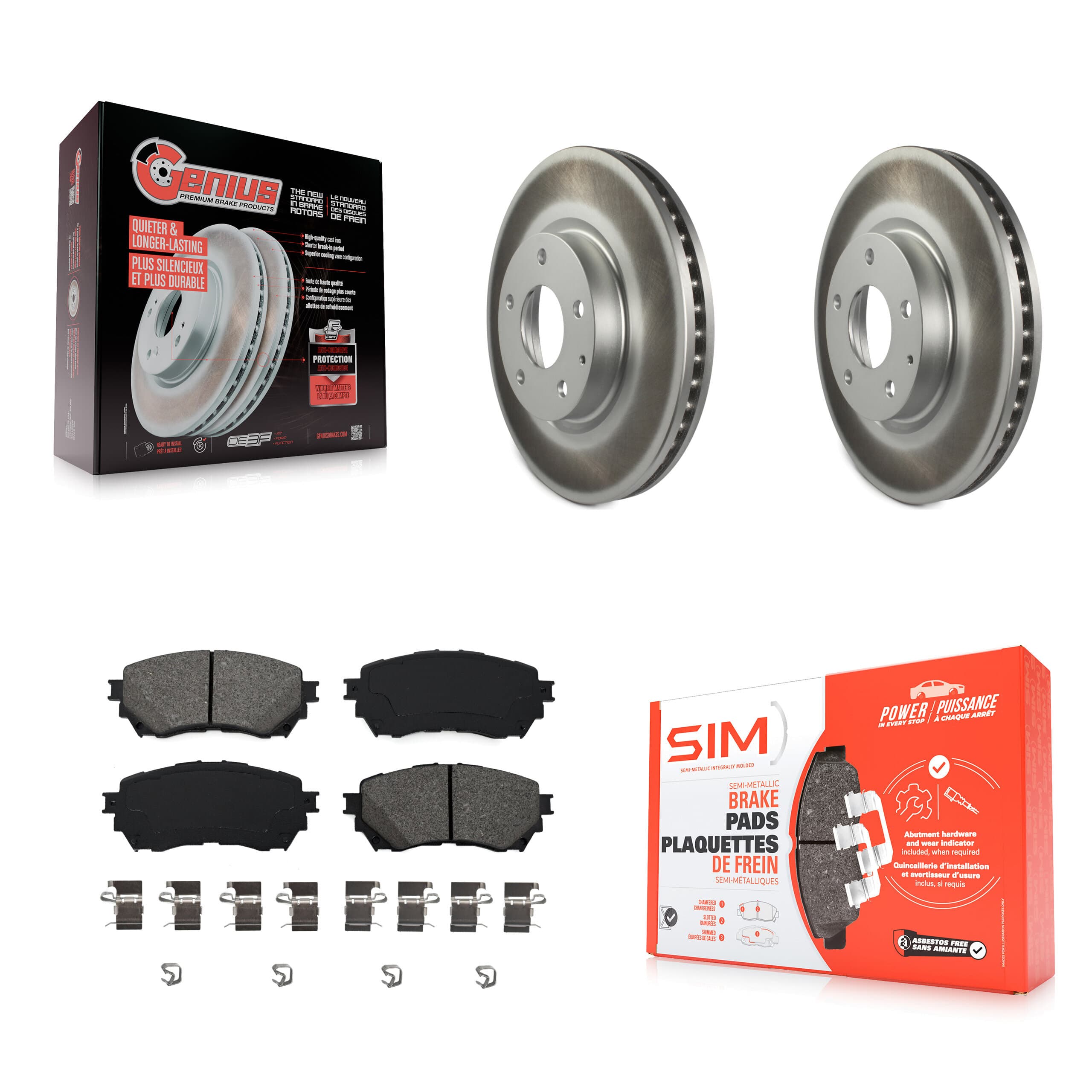 Transit Auto - KGS-100478 - Front Disc Brake Kits image 1