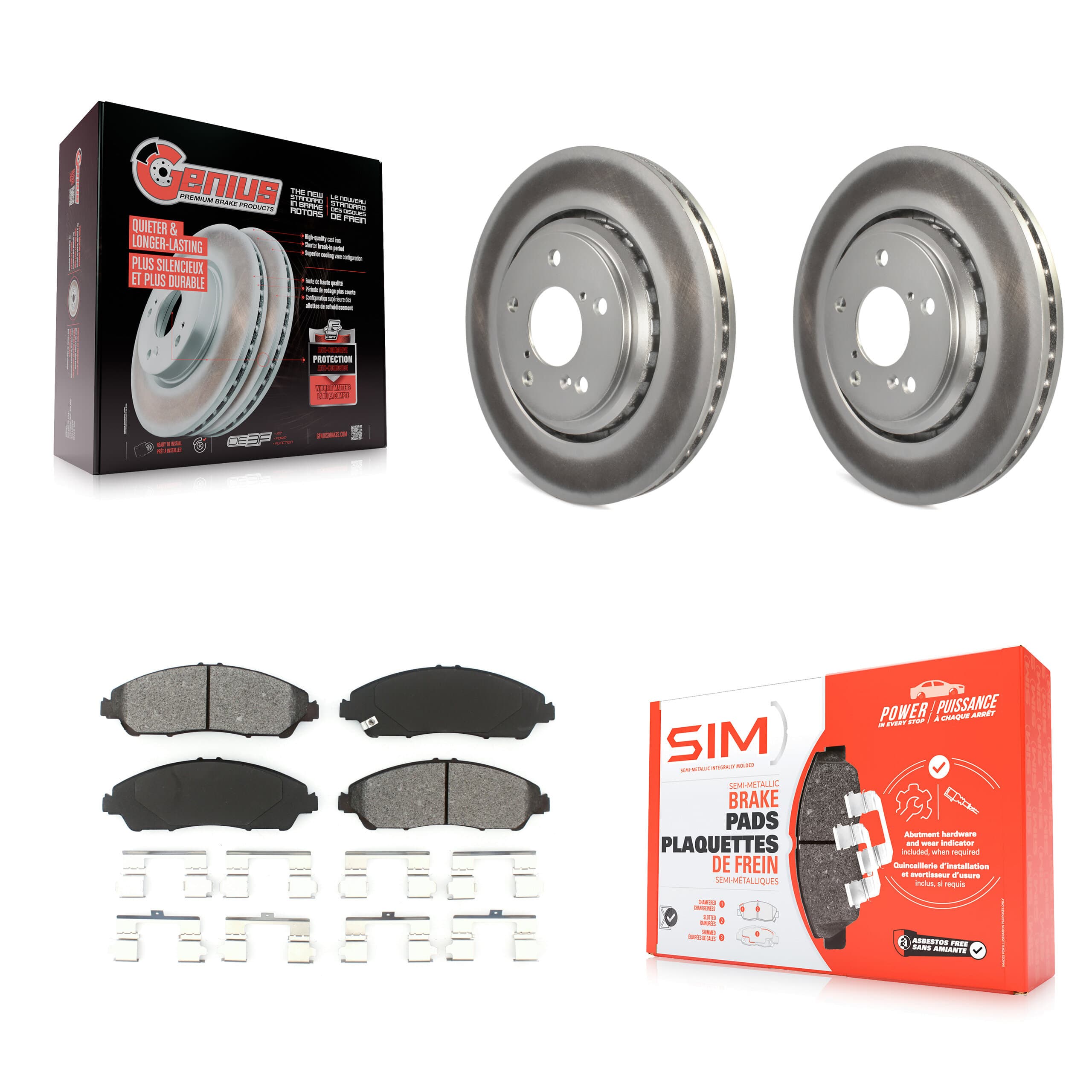 Transit Auto - KGS-100485 - Front Disc Brake Kits image 1