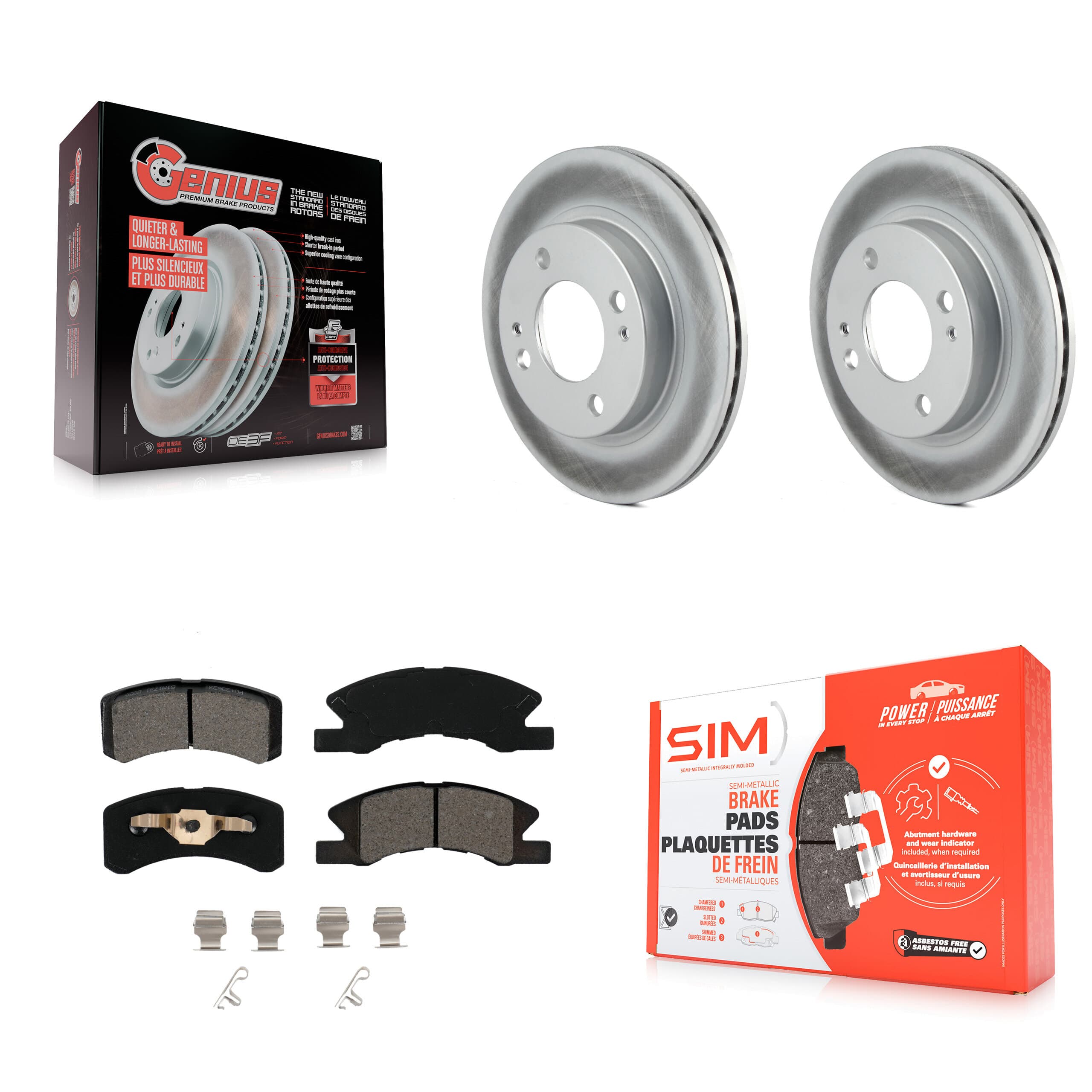 Transit Auto - KGS-100491 - Front Disc Brake Kits image 1