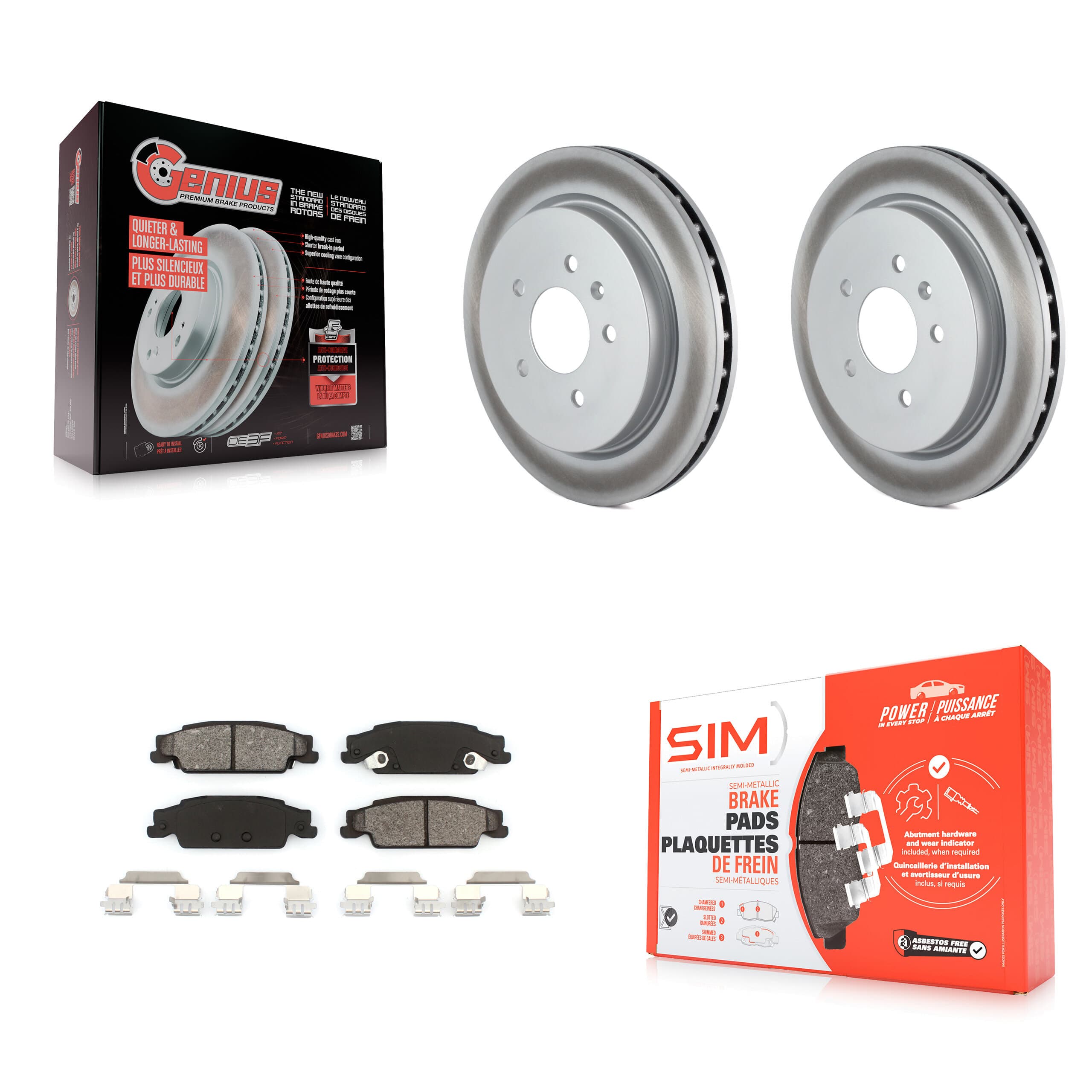 Transit Auto - KGS-101142 - Rear Disc Brake Kits image 1