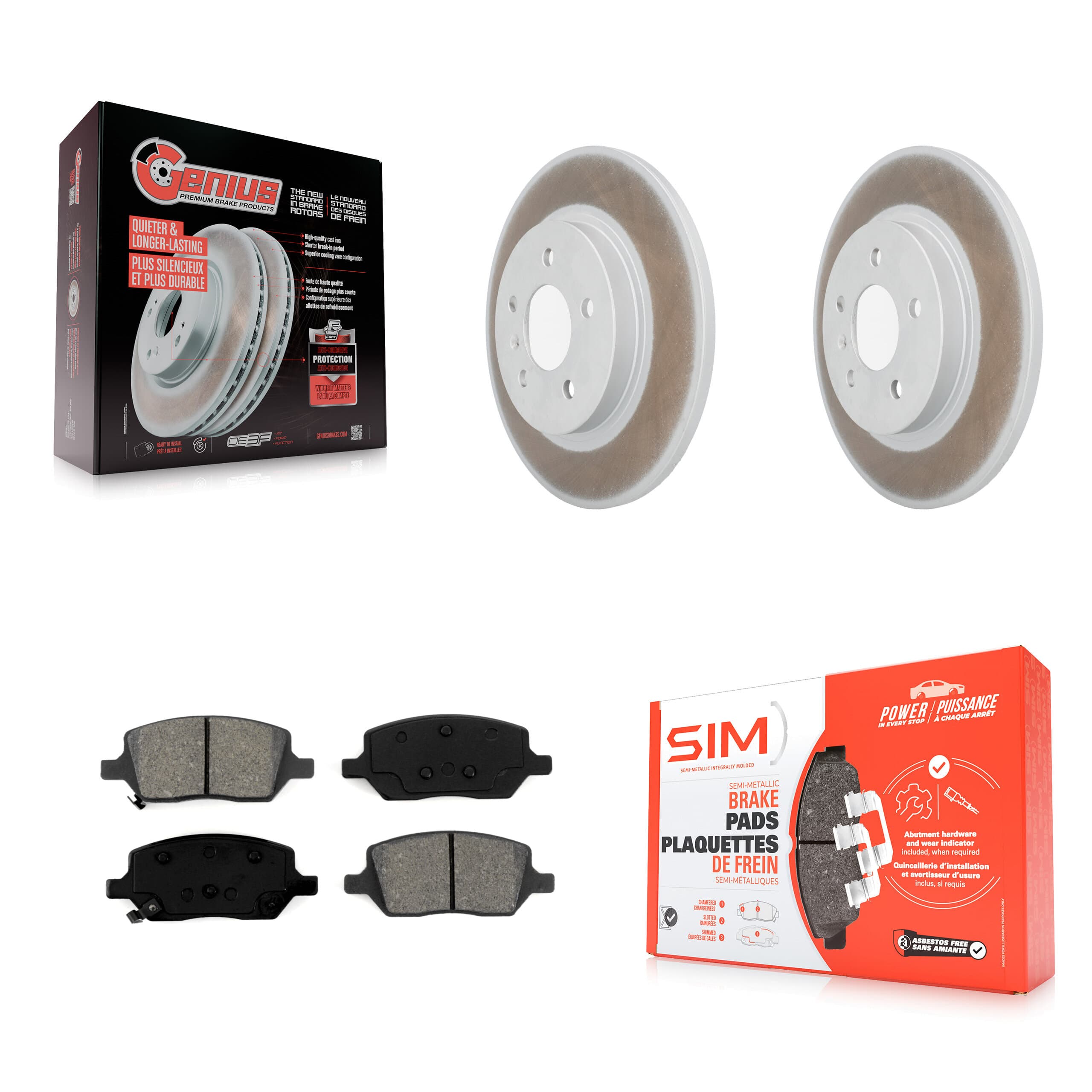 Transit Auto - KGS-101146 - Rear Disc Brake Kits image 1
