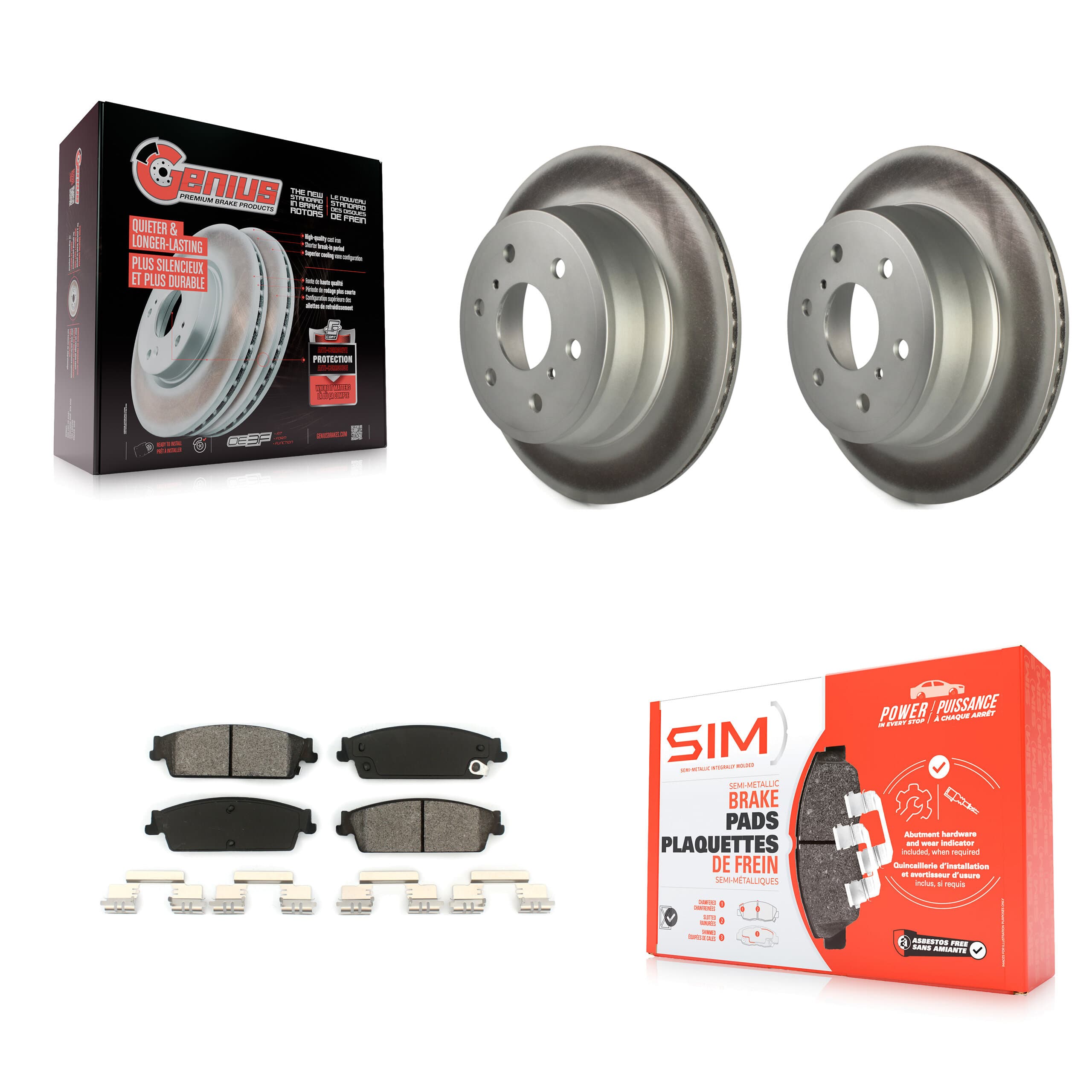 Transit Auto - KGS-101153 - Rear Disc Brake Kits image 1