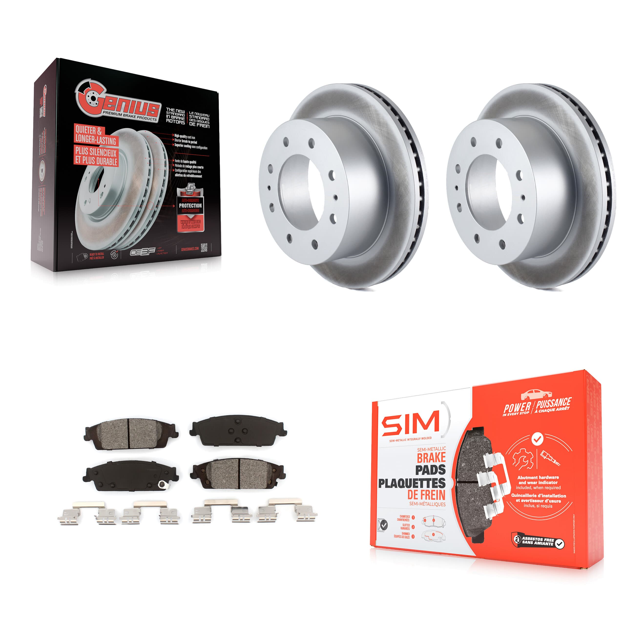 Transit Auto - KGS-101170 - Rear Disc Brake Kits image 1