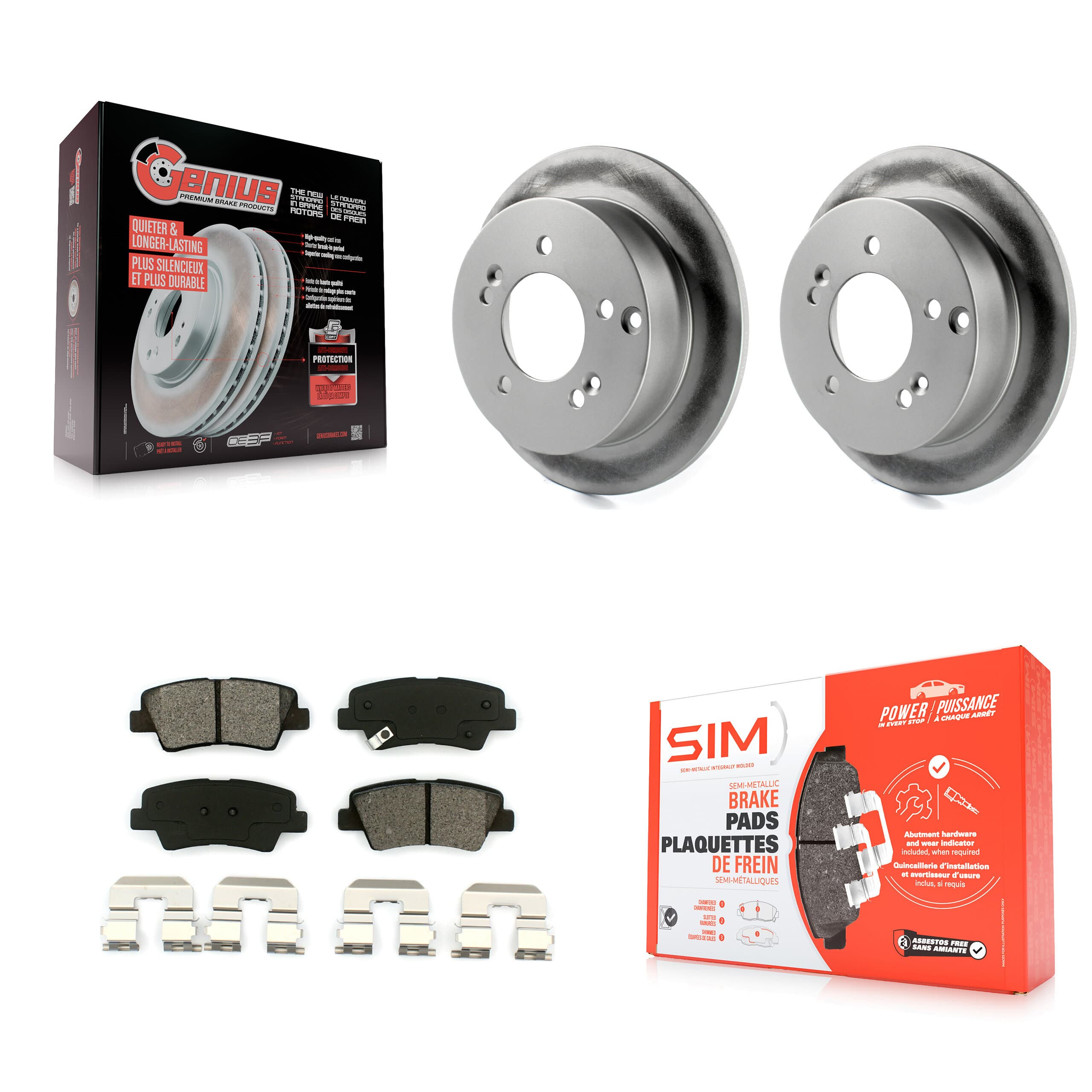 Transit Auto - KGS-101310 - Rear Disc Brake Kits image 1
