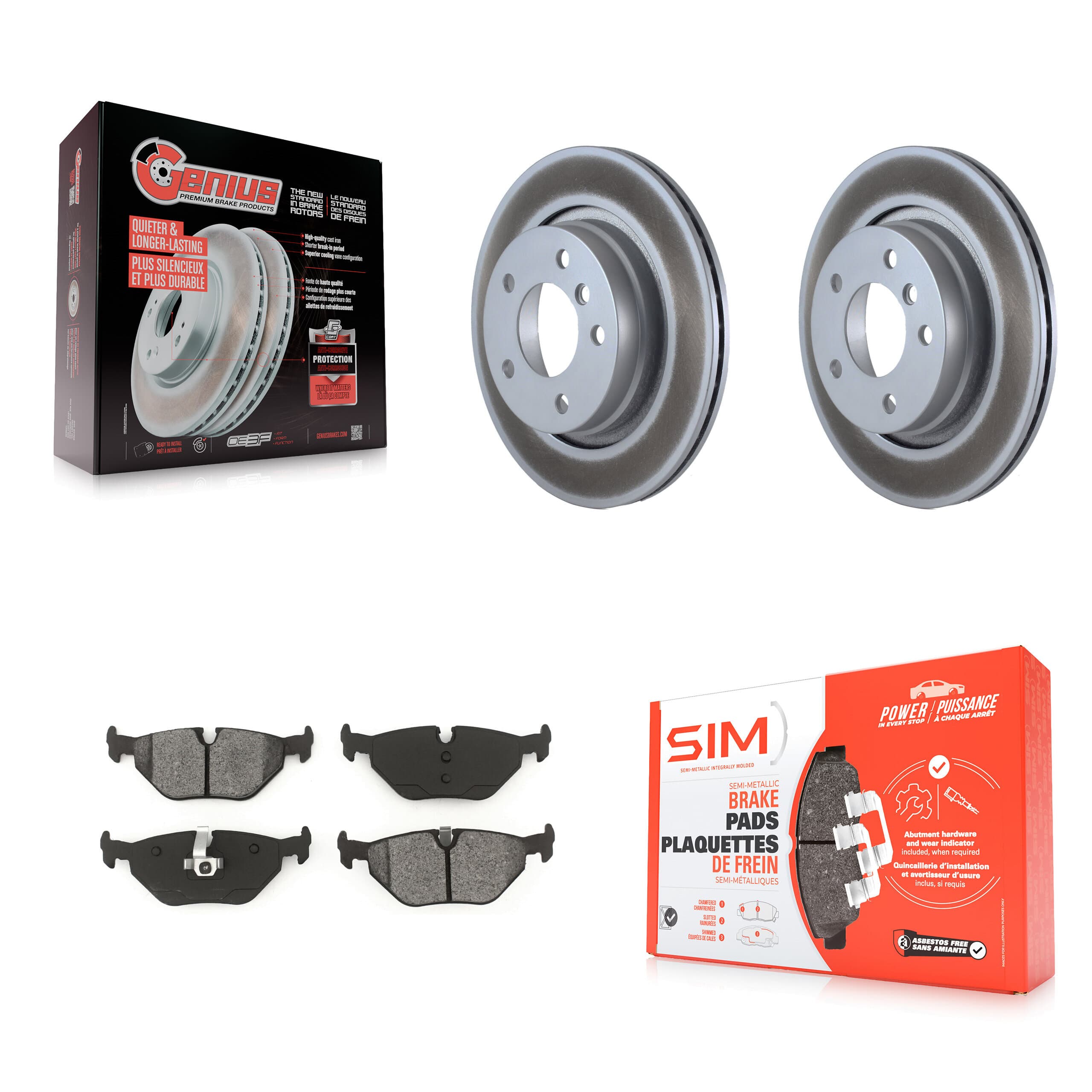 Transit Auto - KGS-101316 - Rear Disc Brake Kits image 1