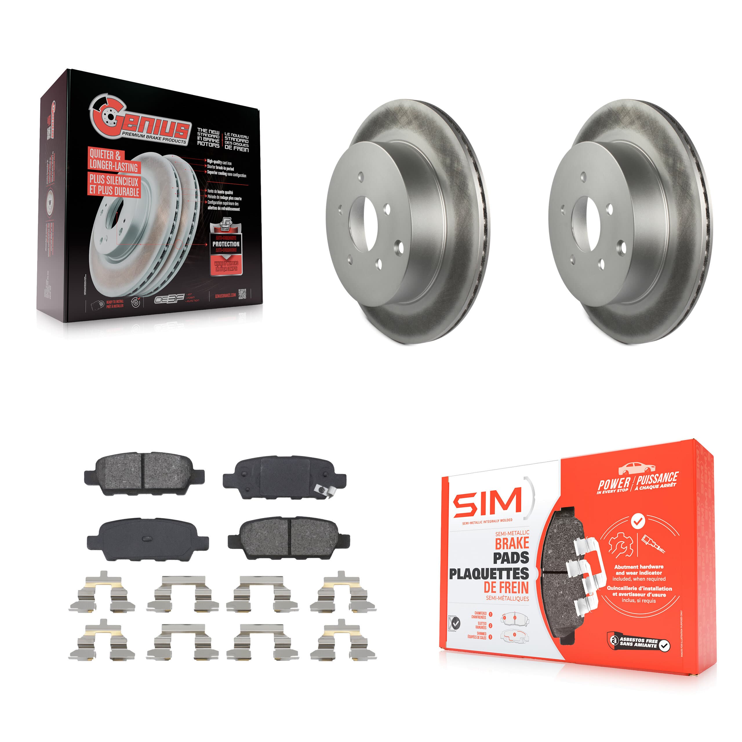 Transit Auto - KGS-101321 - Rear Disc Brake Kits image 1