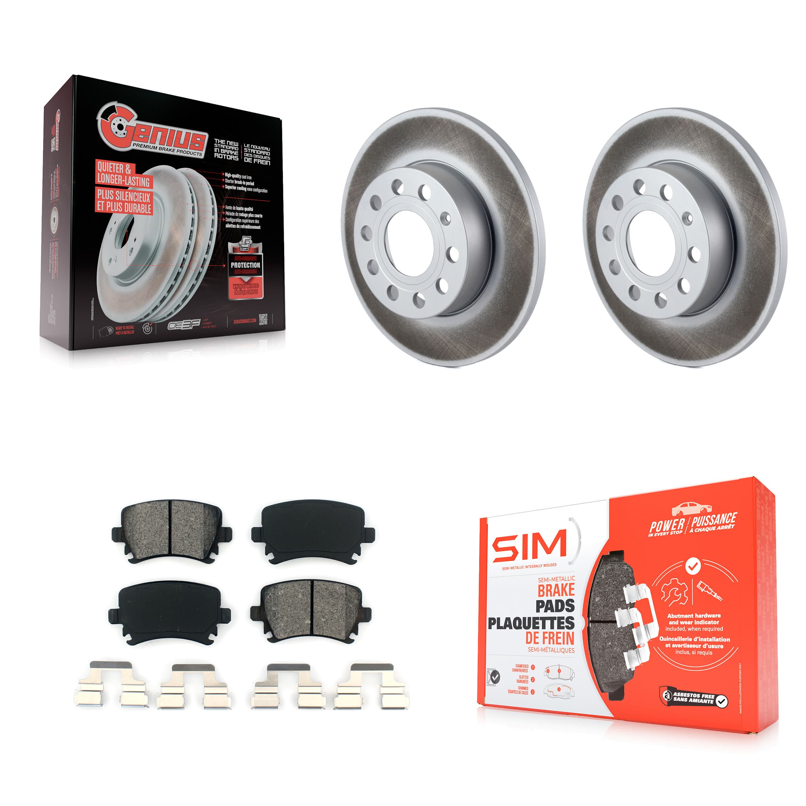 Transit Auto - KGS-101371 - Rear Disc Brake Kits image 1