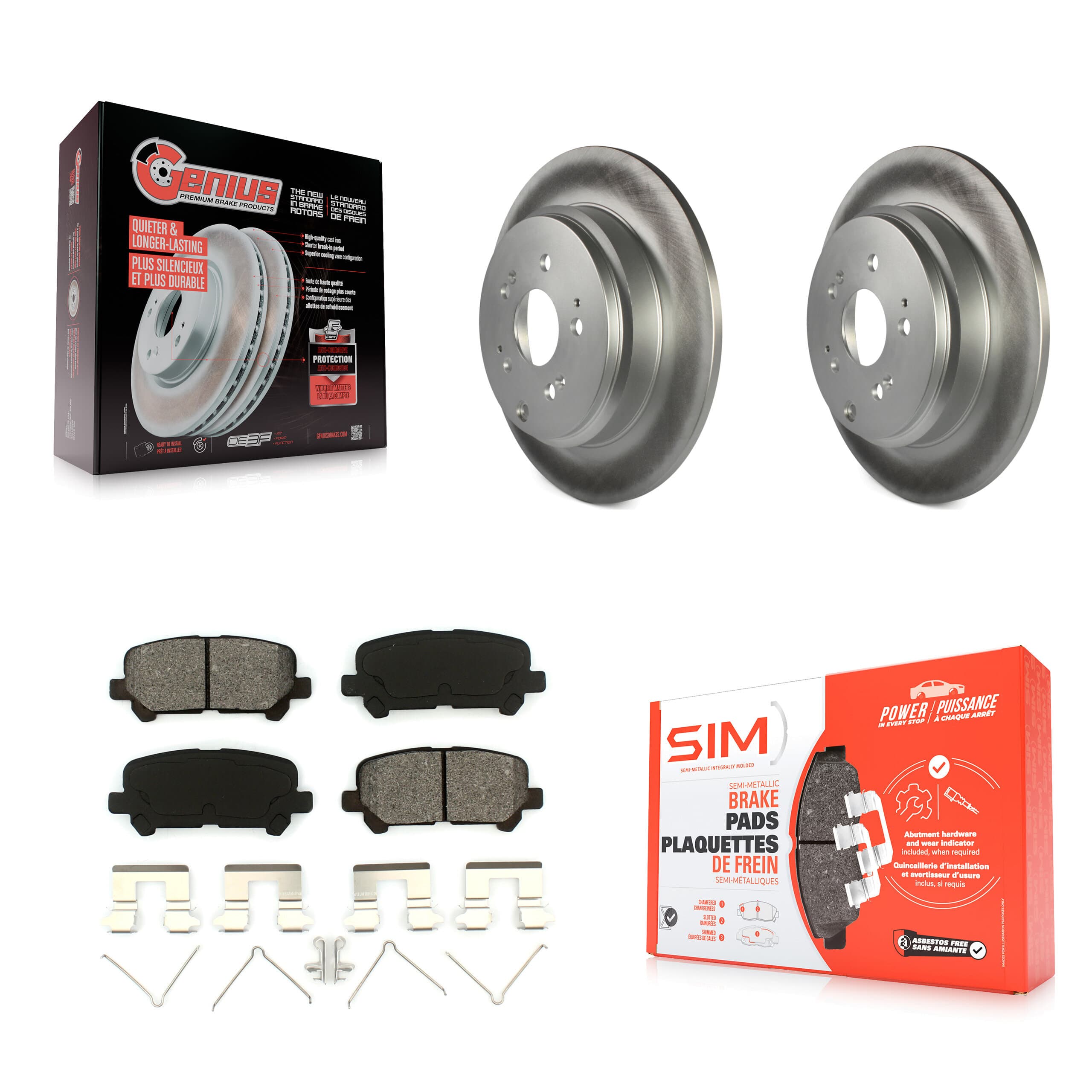 Transit Auto - KGS-101400 - Rear Disc Brake Kits image 1