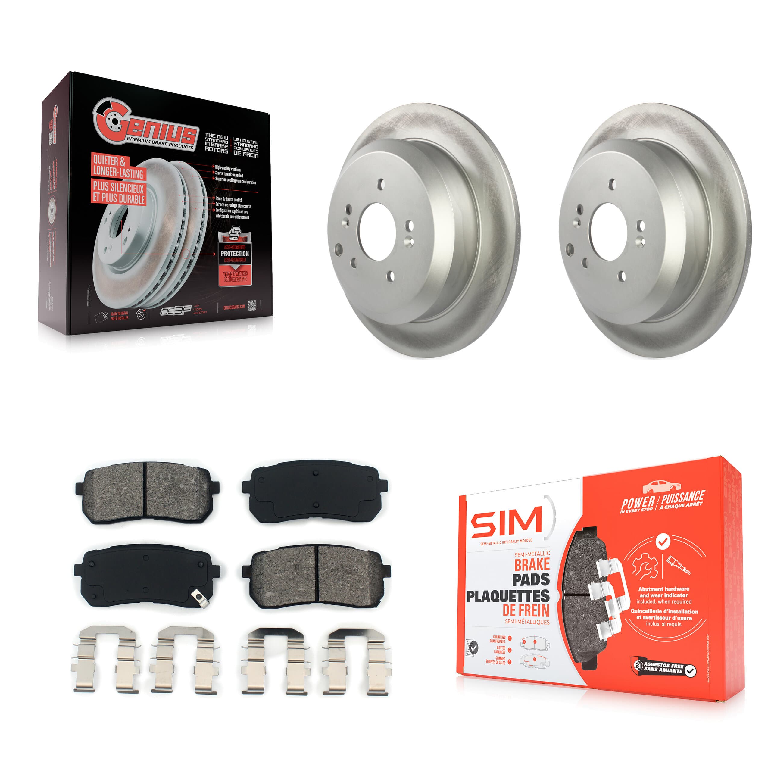Transit Auto - KGS-101410 - Rear Disc Brake Kits image 1