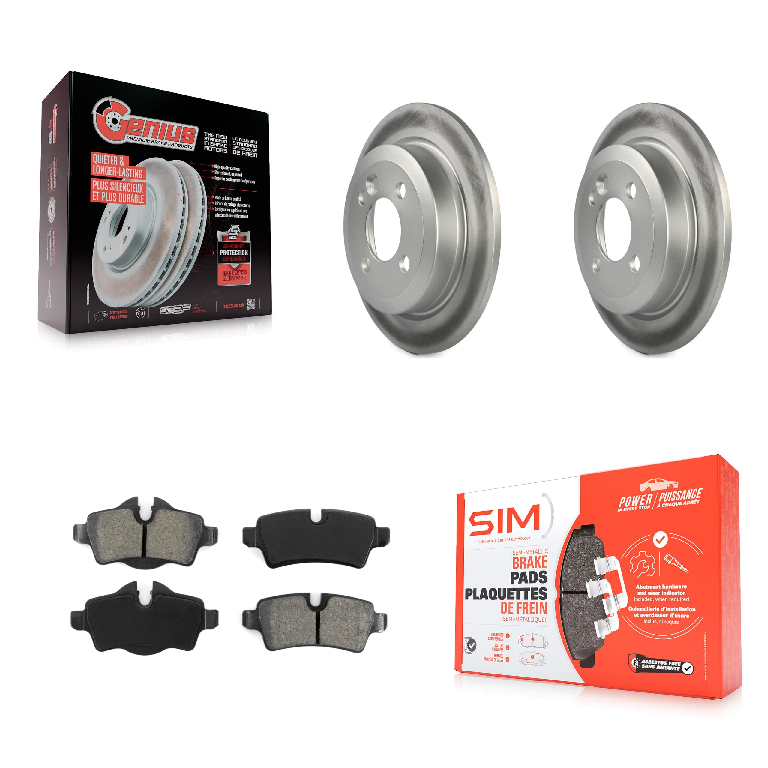 Transit Auto - KGS-101413 - Rear Disc Brake Kits image 1