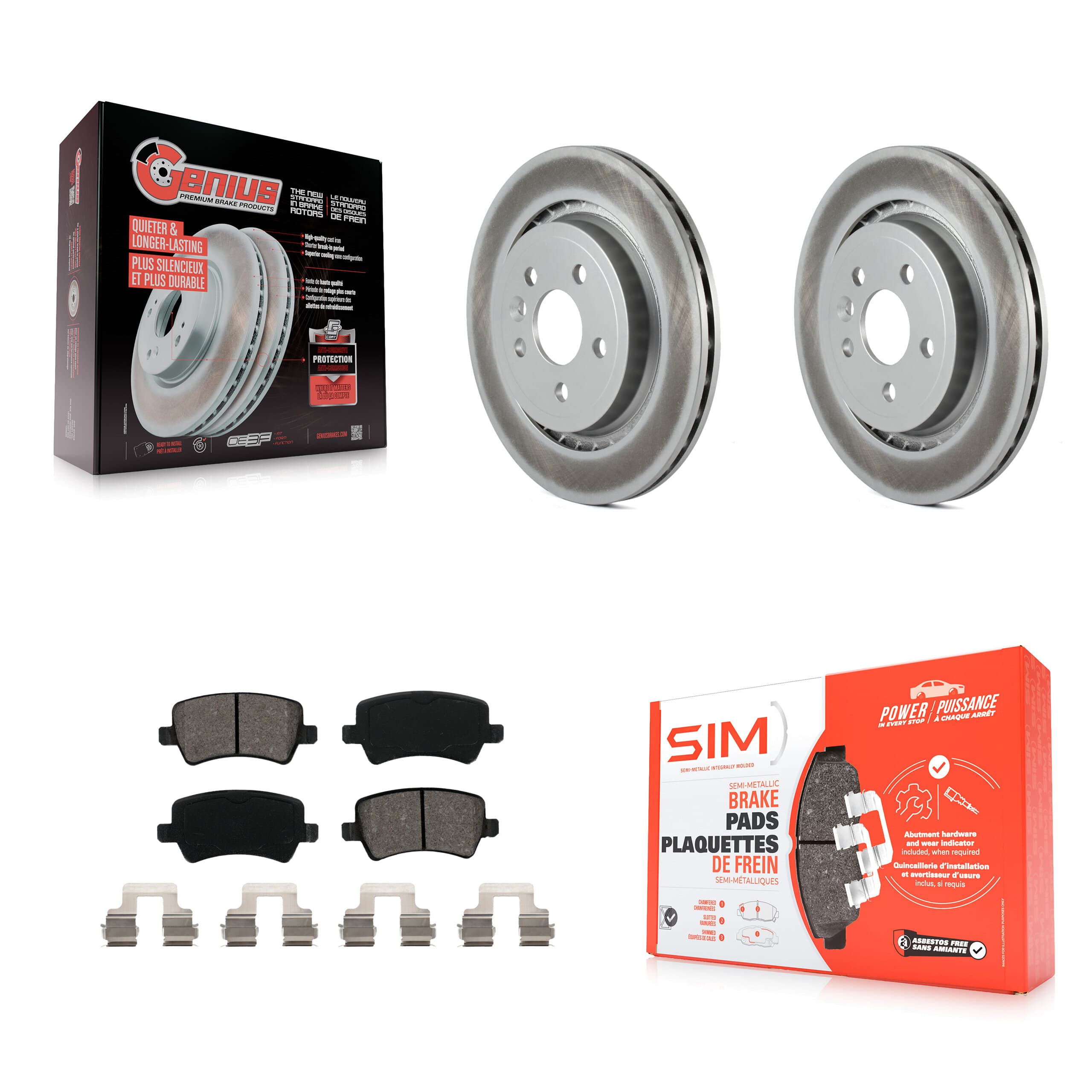 Transit Auto - KGS-101416 - Rear Disc Brake Kits image 1