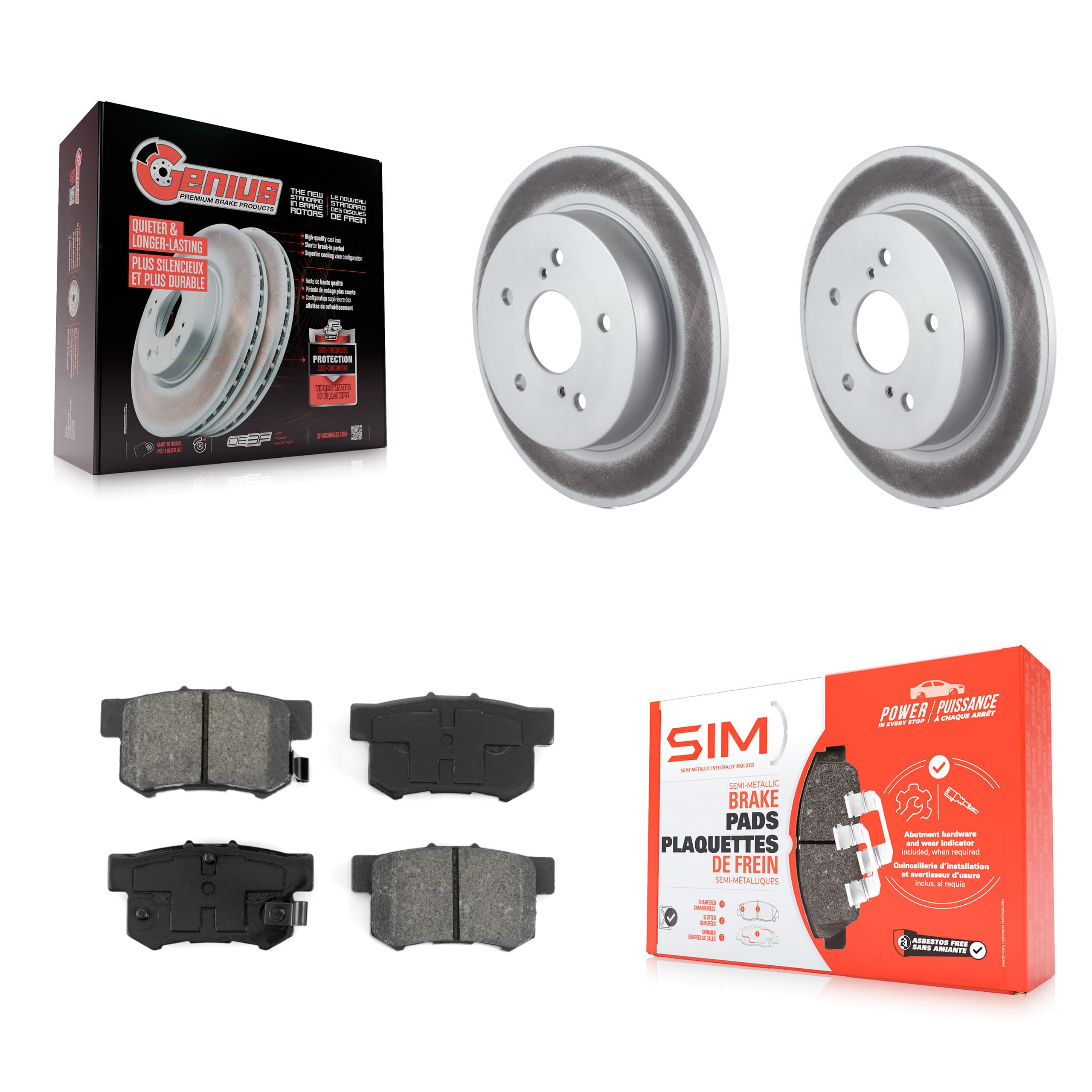 Transit Auto - KGS-101417 - Rear Disc Brake Kits image 1