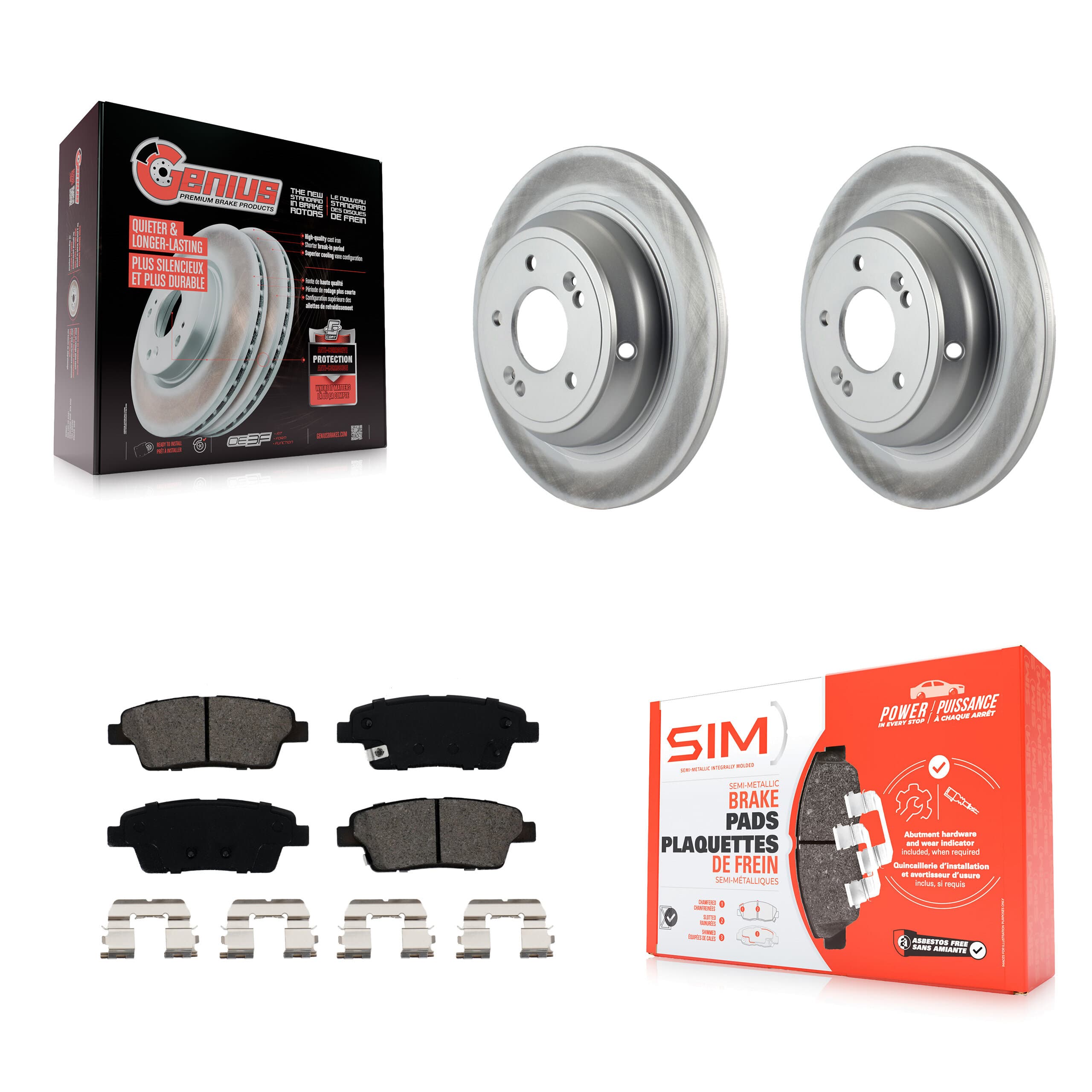 Transit Auto - KGS-101432 - Rear Disc Brake Kits image 1