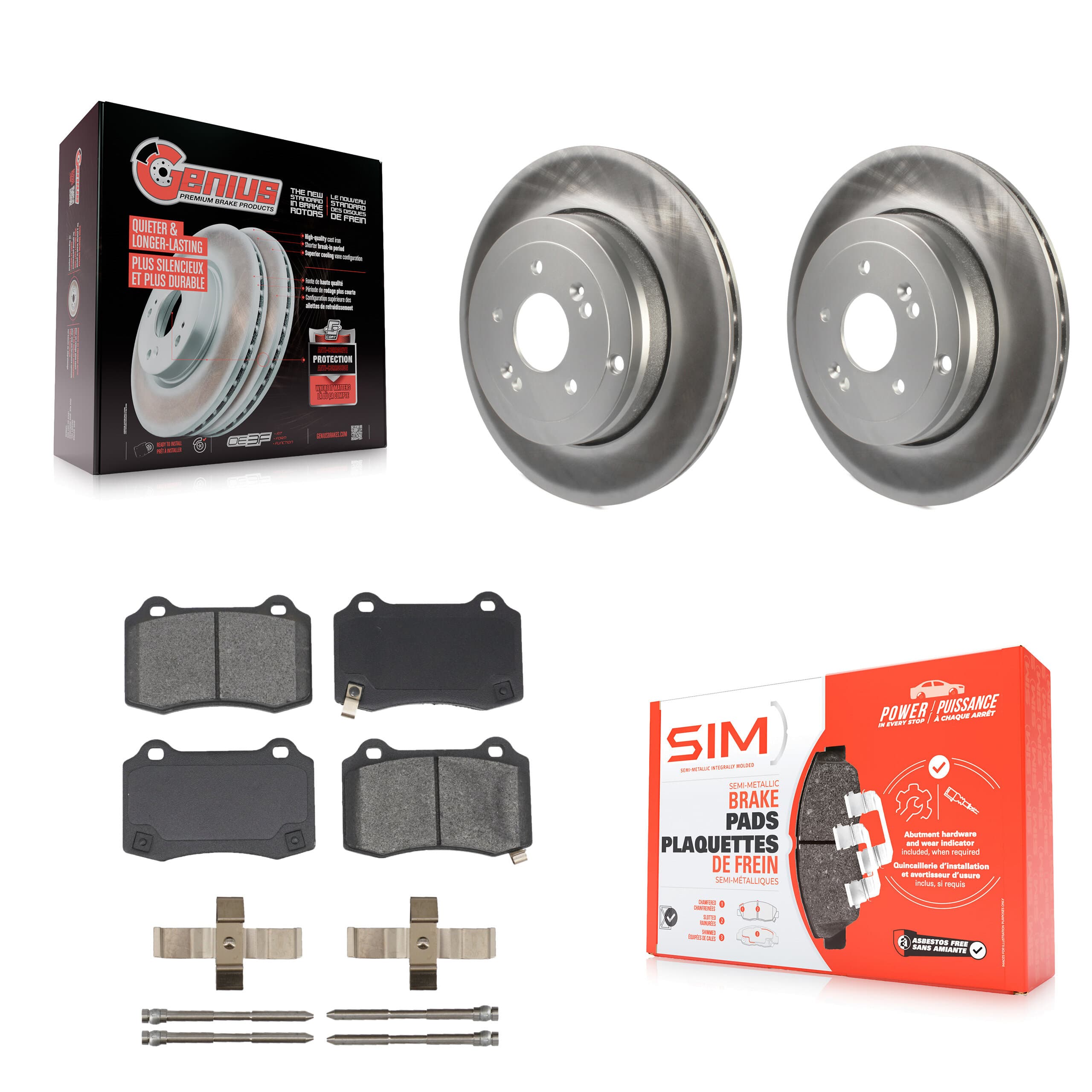 Transit Auto - KGS-101441 - Rear Disc Brake Kits image 1