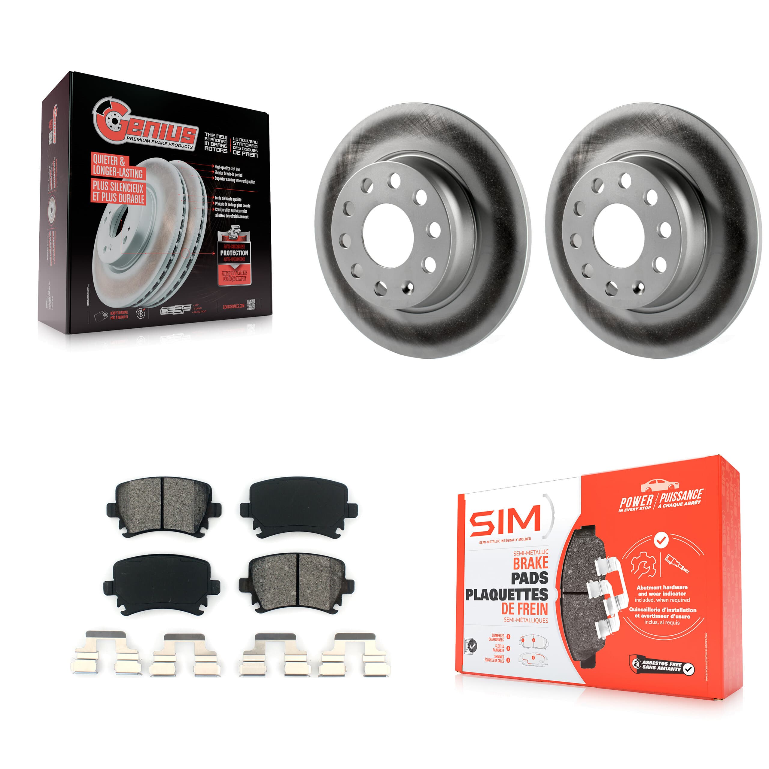 Transit Auto - KGS-101449 - Rear Disc Brake Kits image 1