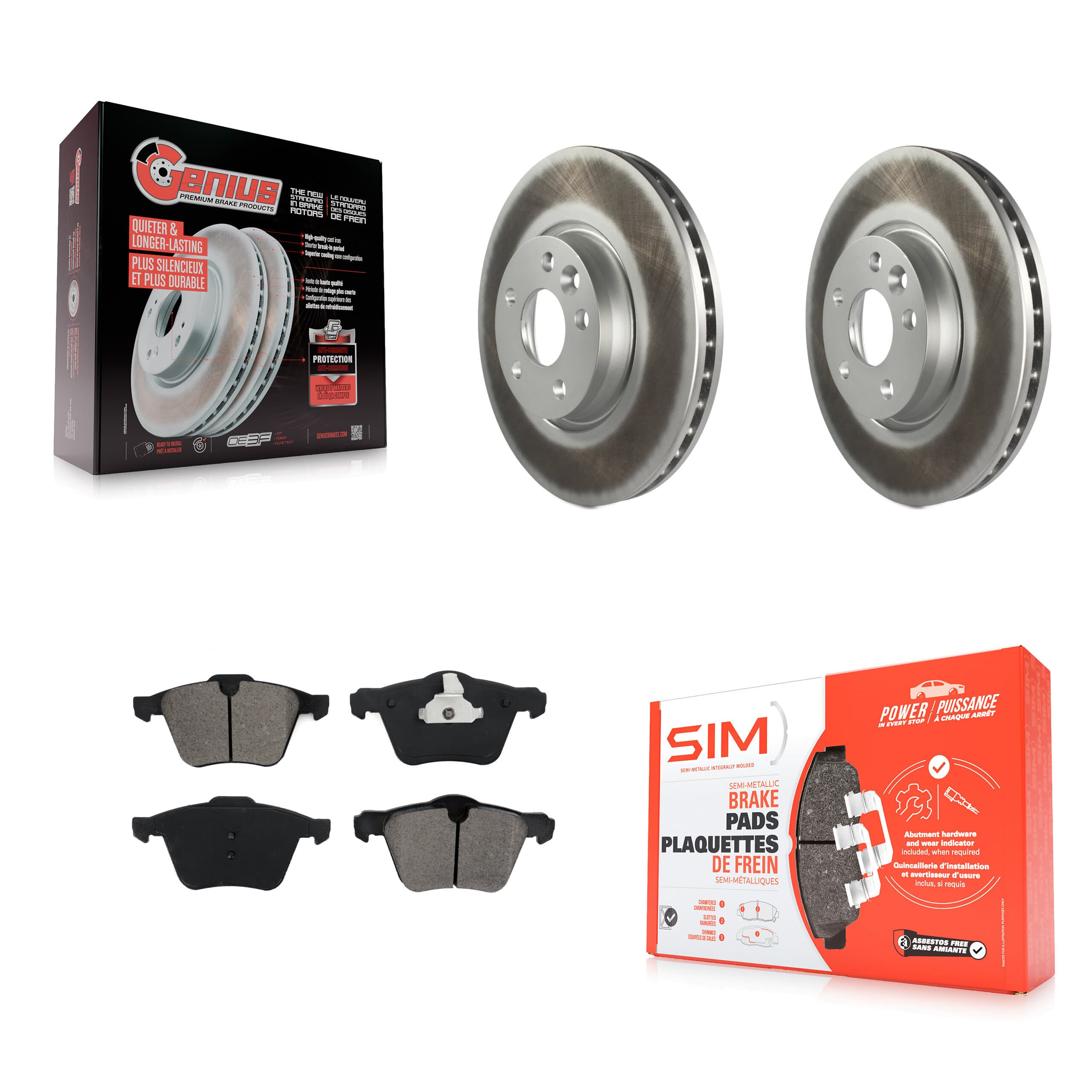 Transit Auto - KGS-101678 - Front Disc Brake Kits image 1