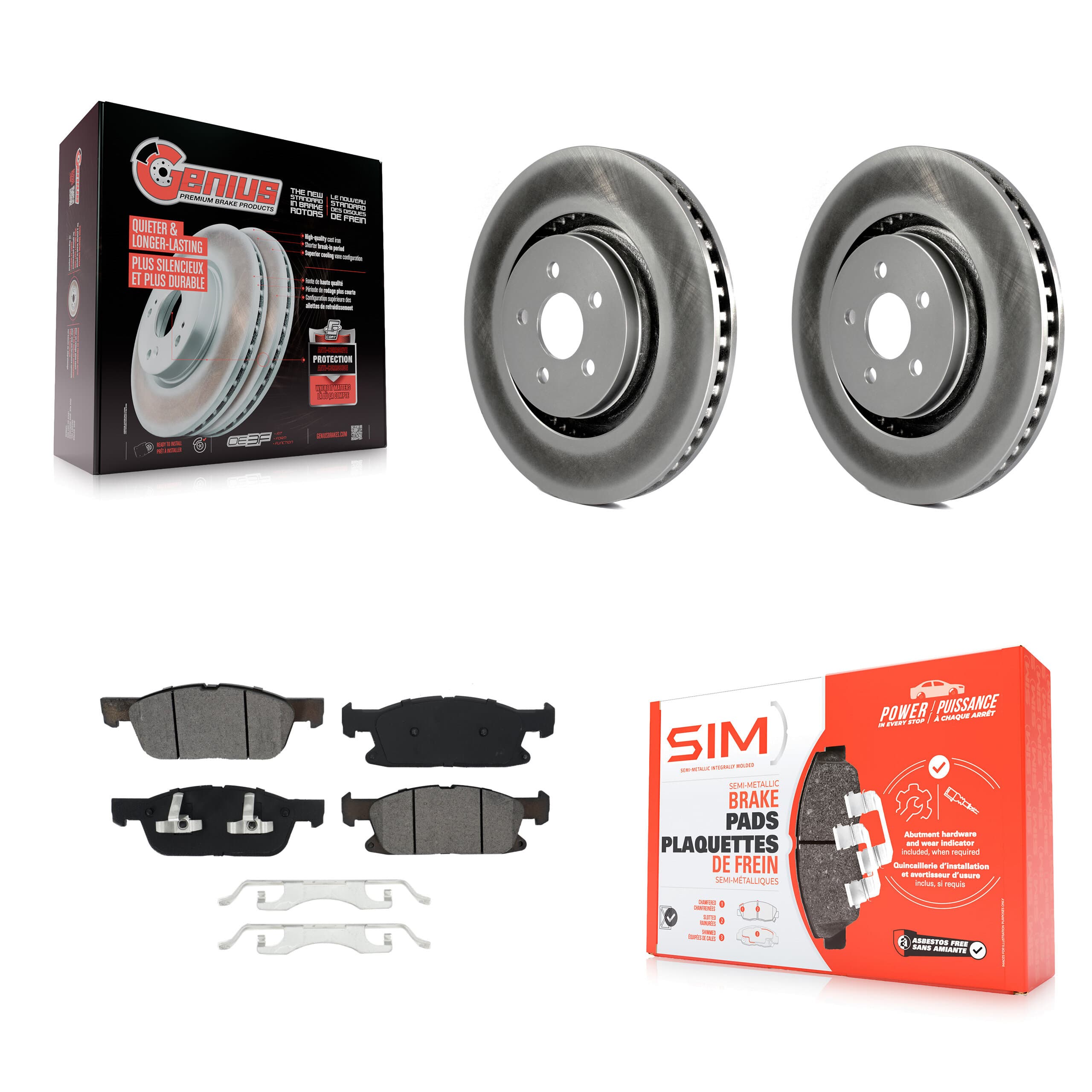 Transit Auto - KGS-101764 - Front Disc Brake Kits image 1
