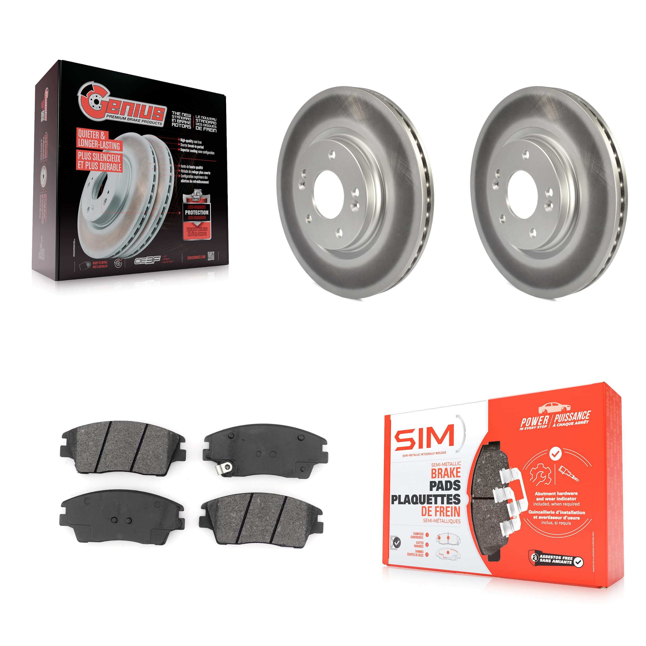 Transit Auto - KGS-101770 - Front Disc Brake Kits image 1