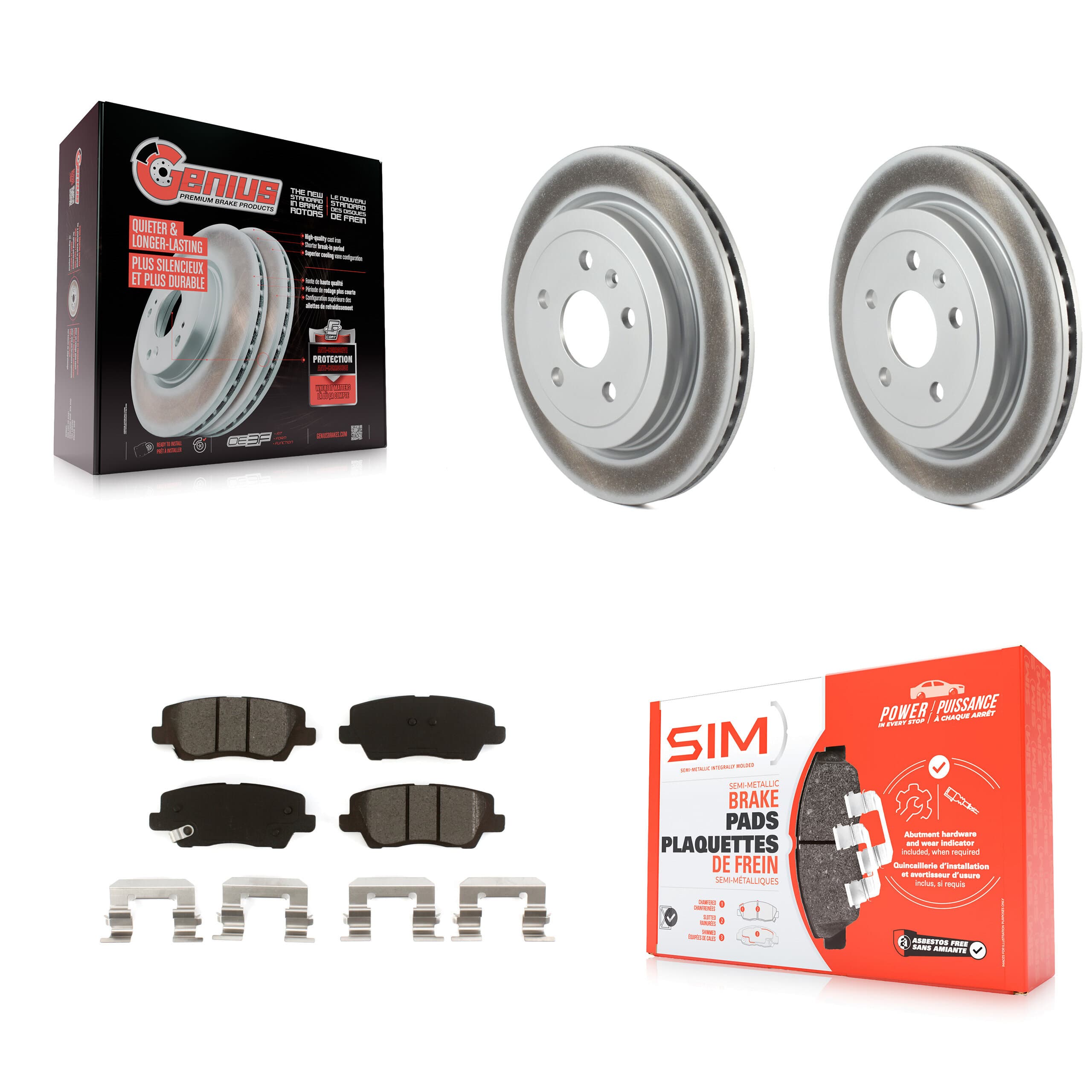 Transit Auto - KGS-102003 - Rear Disc Brake Kits image 1