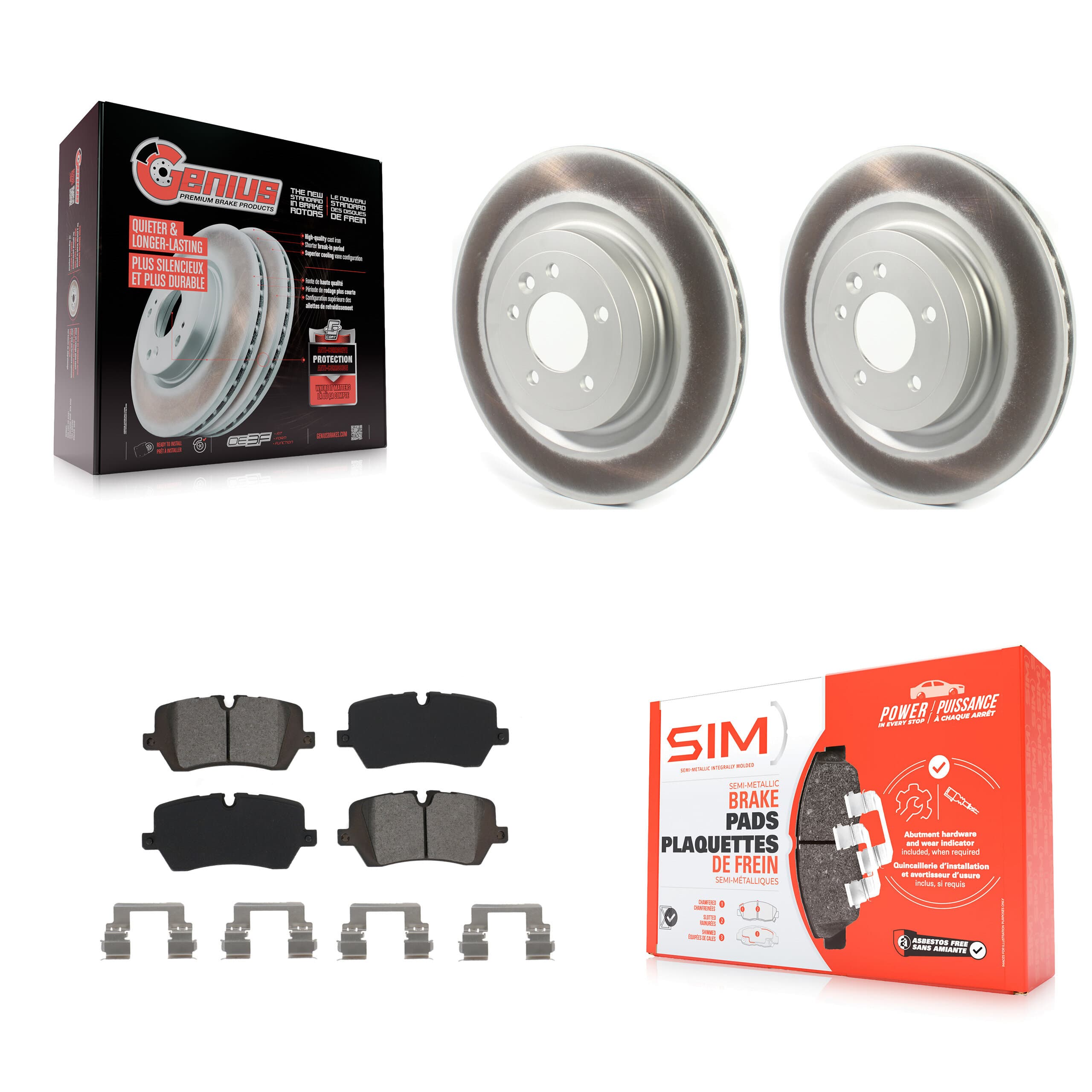 Transit Auto - KGS-102026 - Rear Disc Brake Kits image 1