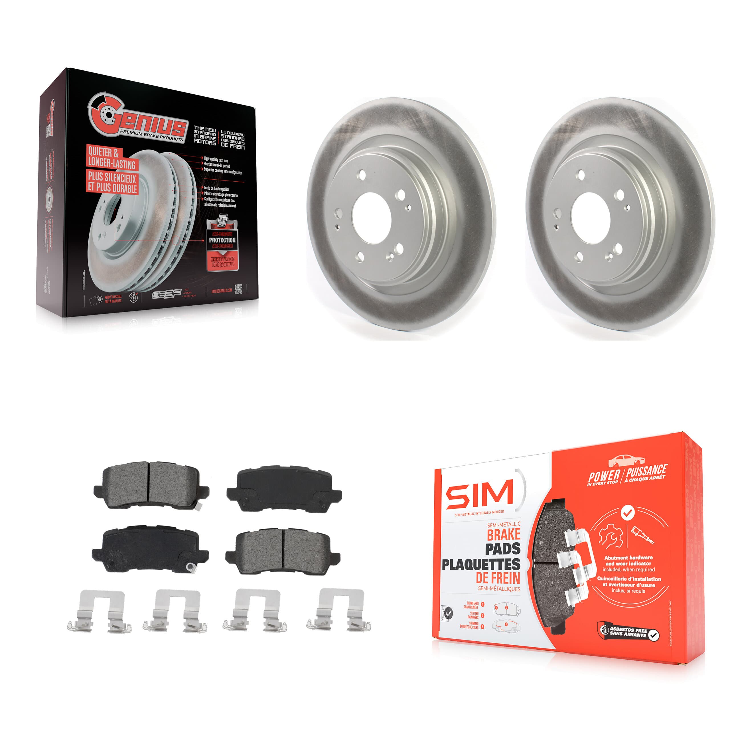 Transit Auto - KGS-102028 - Rear Disc Brake Kits image 1