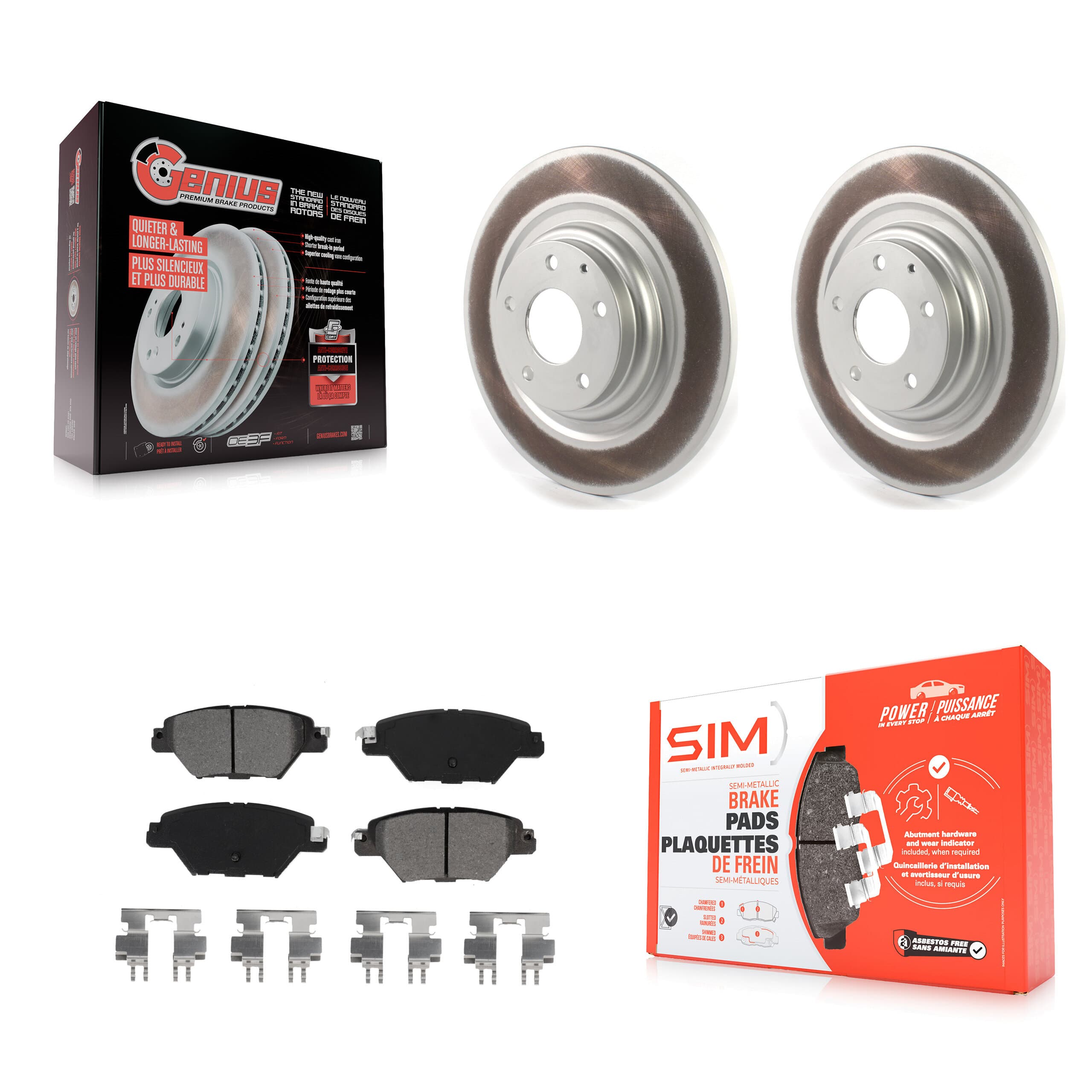 Transit Auto - KGS-102029 - Rear Disc Brake Kits image 1