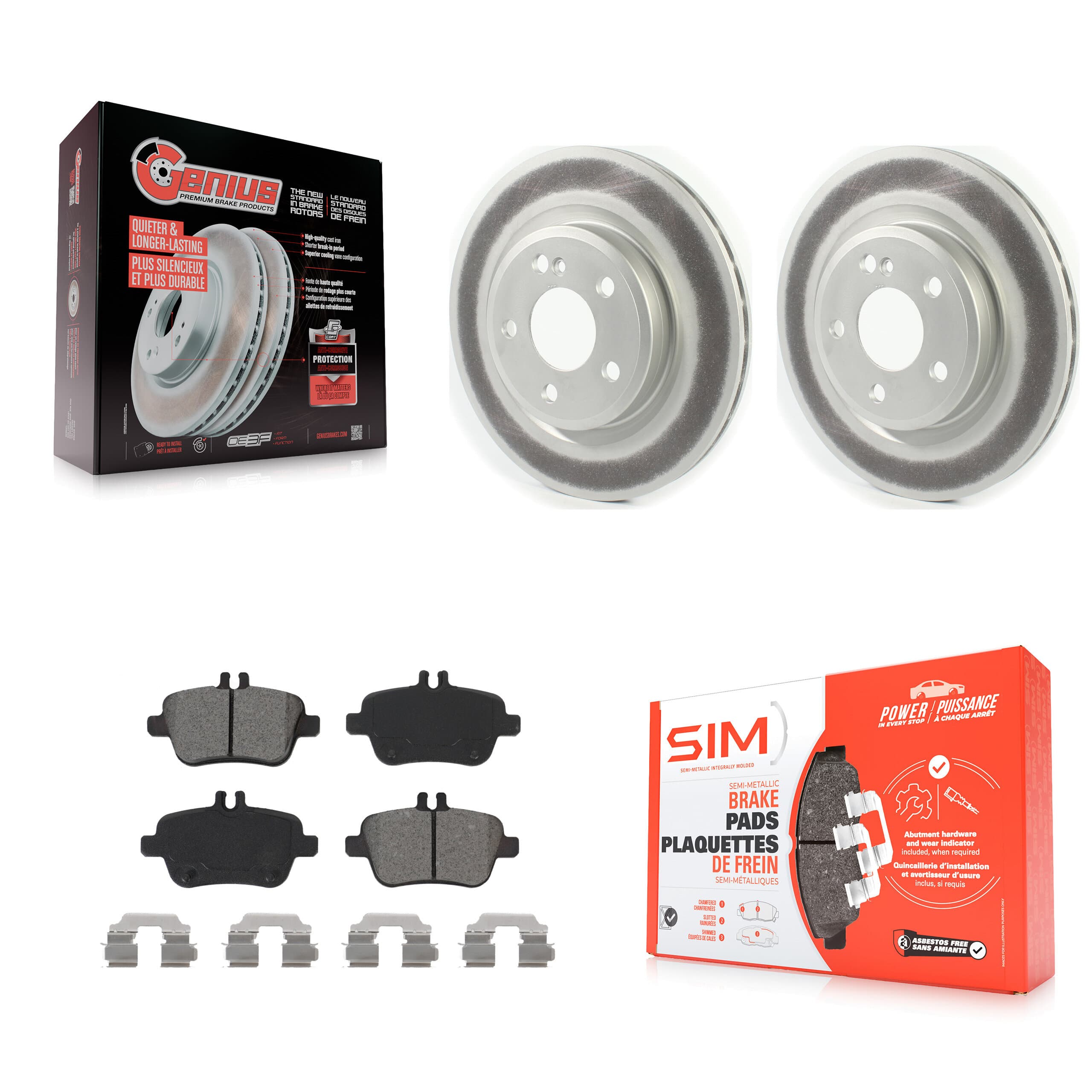 Transit Auto - KGS-102031 - Rear Disc Brake Kits image 1