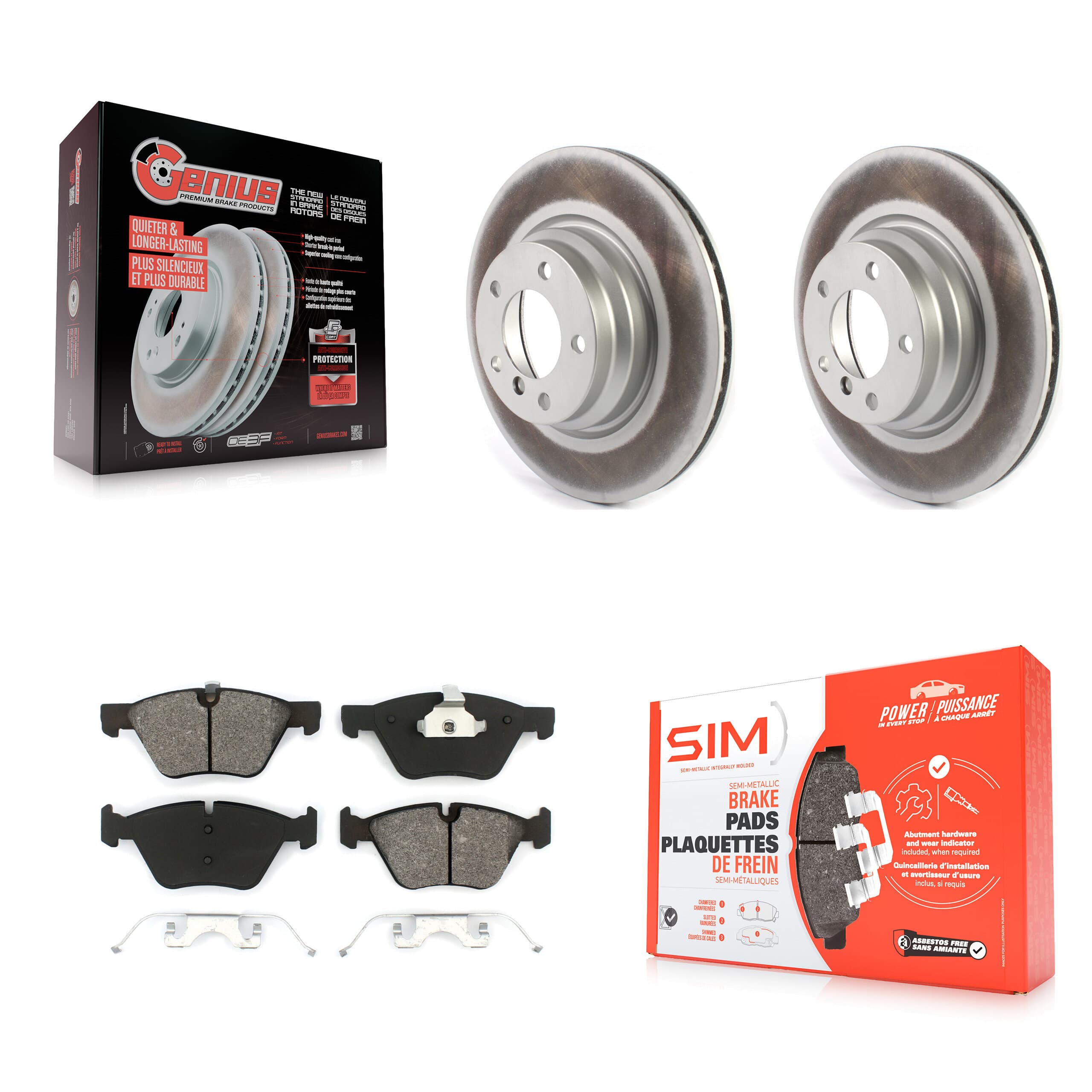 Transit Auto - KGS-102086 - Front Disc Brake Kits image 1